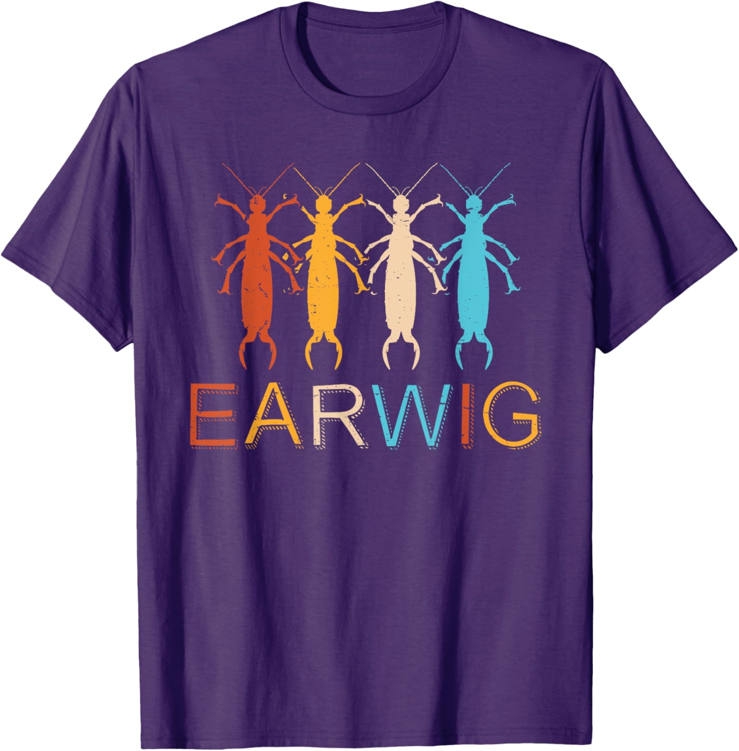 Adorable Earwig Lover T-Shirt Perfect for Insect Enthusiasts - 4