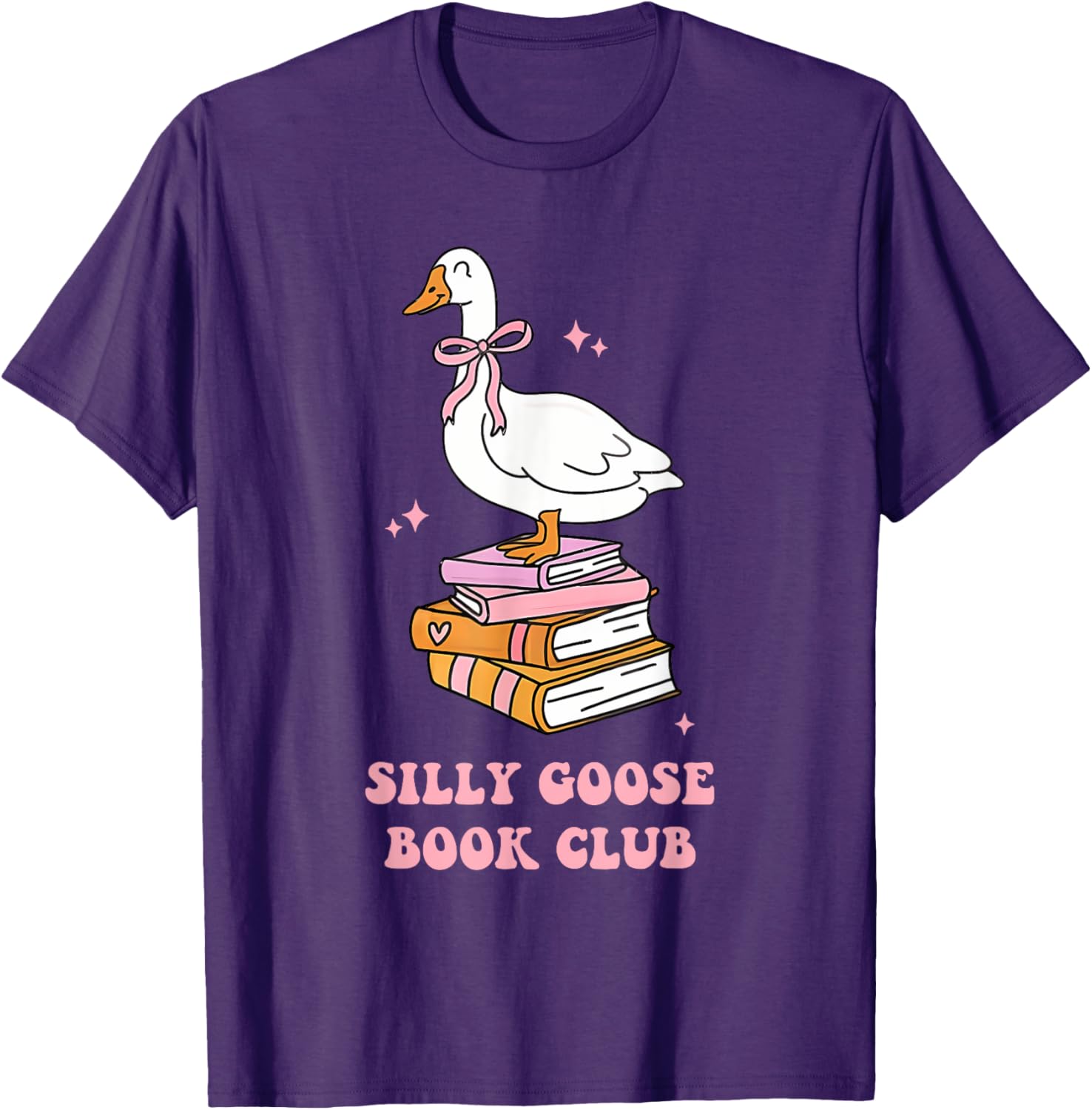 Silly Goose Book Club Funny T-Shirt for Book Lovers and Readers - 4