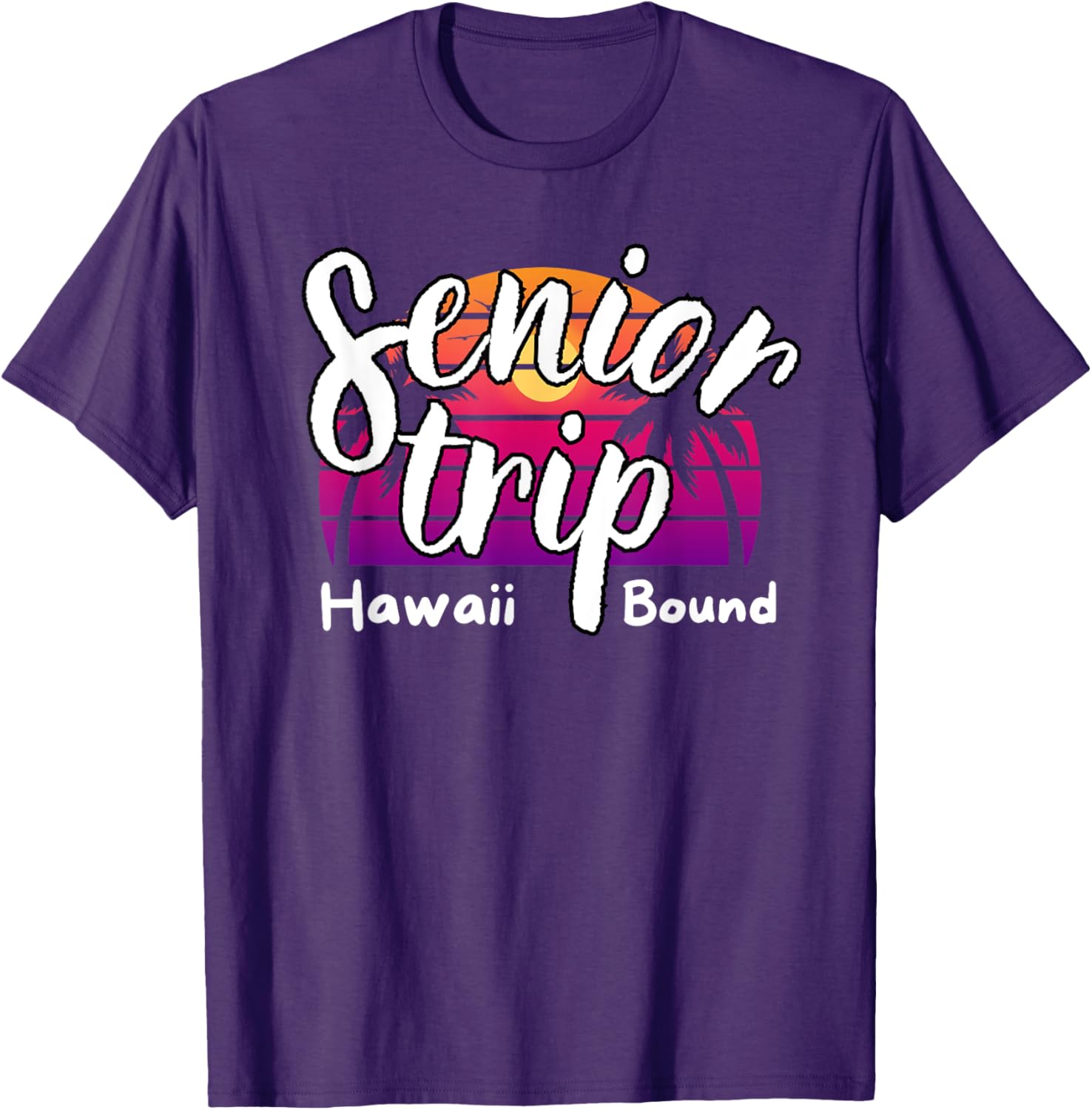 Senior Trip Hawaii Bound Tropical Family Vacation T-Shirt 2025 - 4