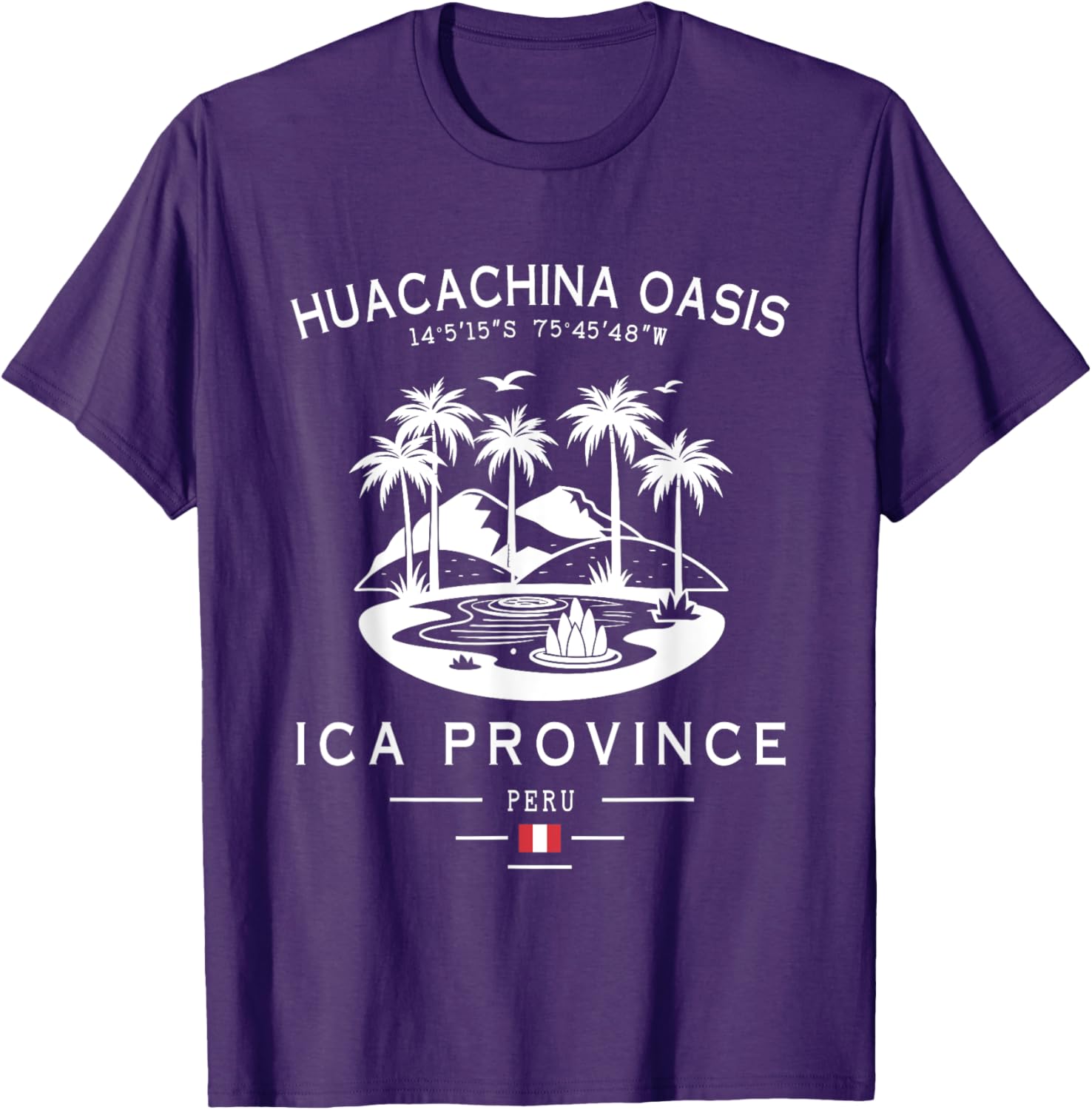 Huacachina Oasis T-Shirt Perfect for Adventure Lovers in the Peruvian Desert - 4