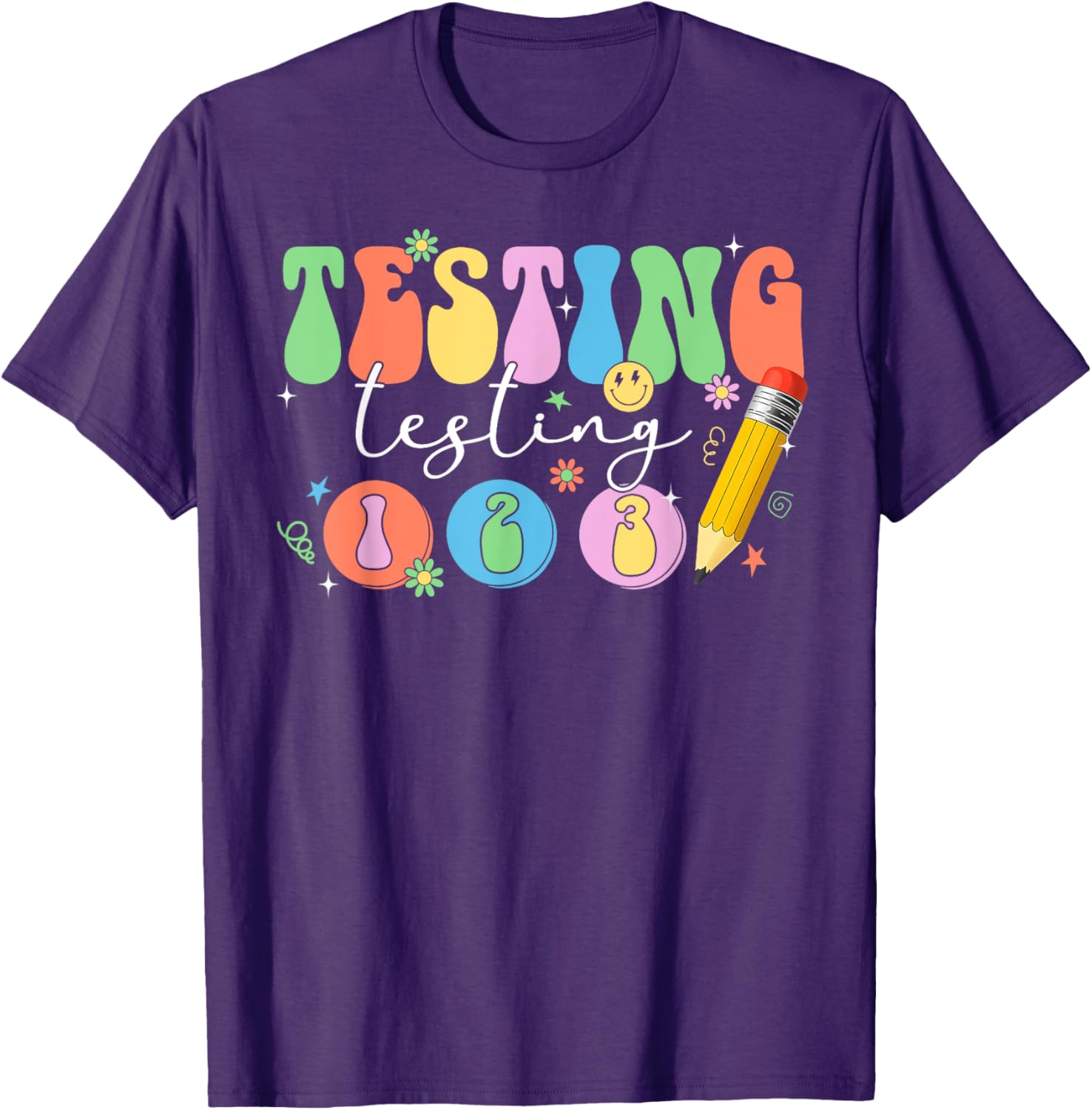 Test Day STAAR Exam Teacher Student T-Shirt for Fun Classroom Spirit - 13