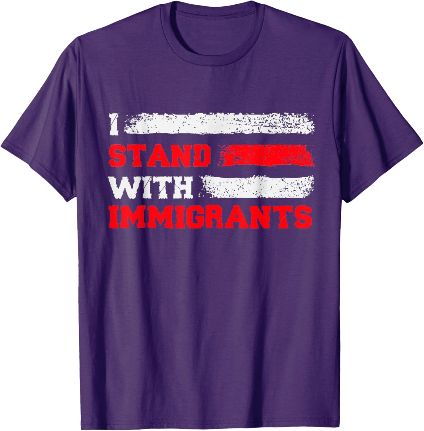 I Stand With Immigrants T-Shirt - Stylish Supportive Apparel for All - 8