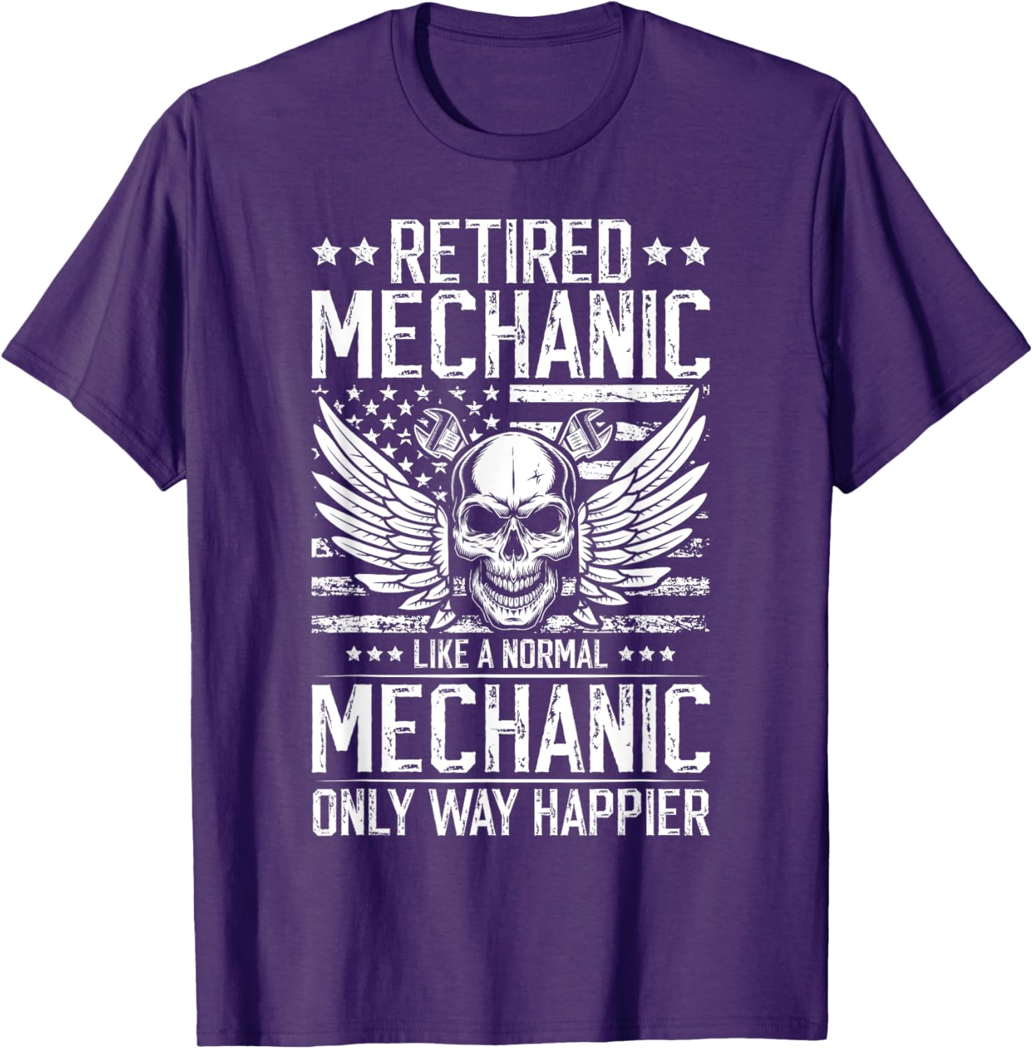 Funny Retired Mechanic T-Shirt for a Hilarious Retirement Gift - 4