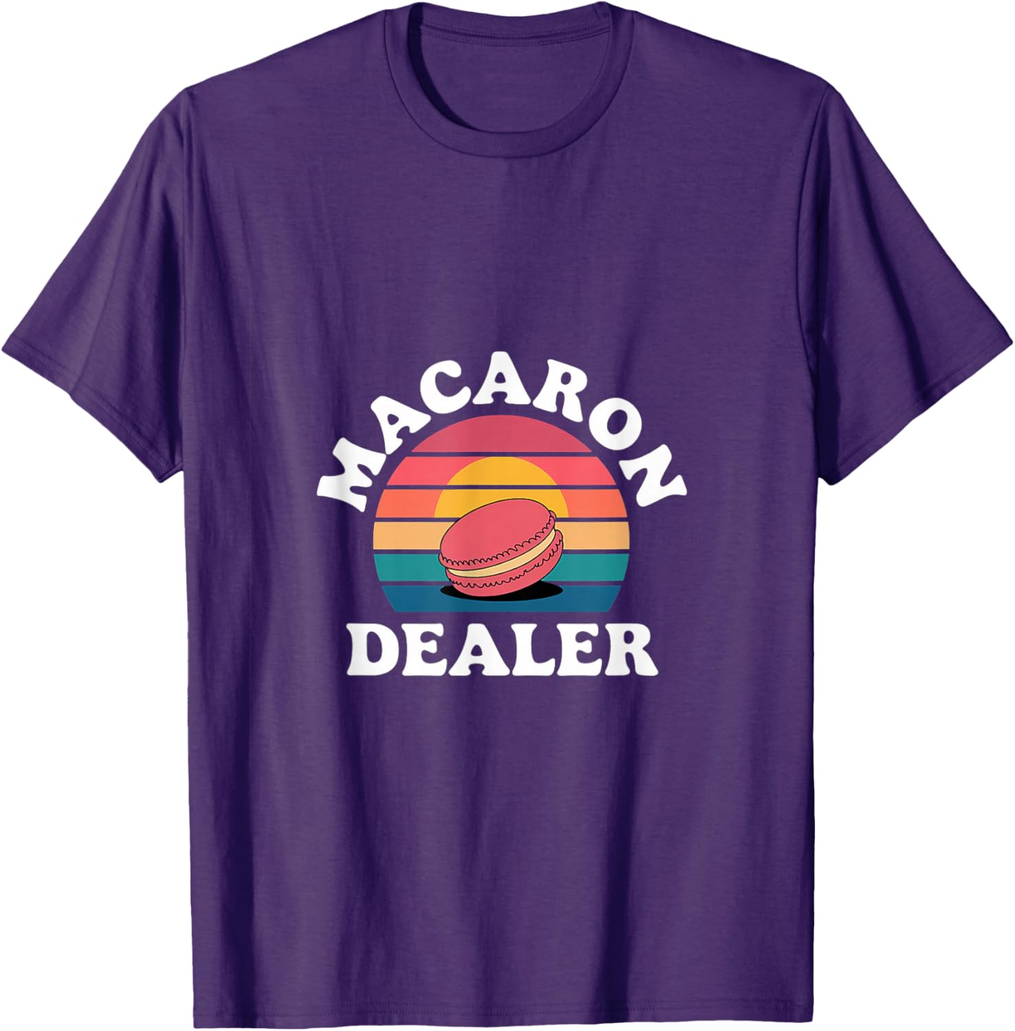 Macaron Dealer Baker Pastry Chef T-Shirt for Baking Enthusiasts - 13
