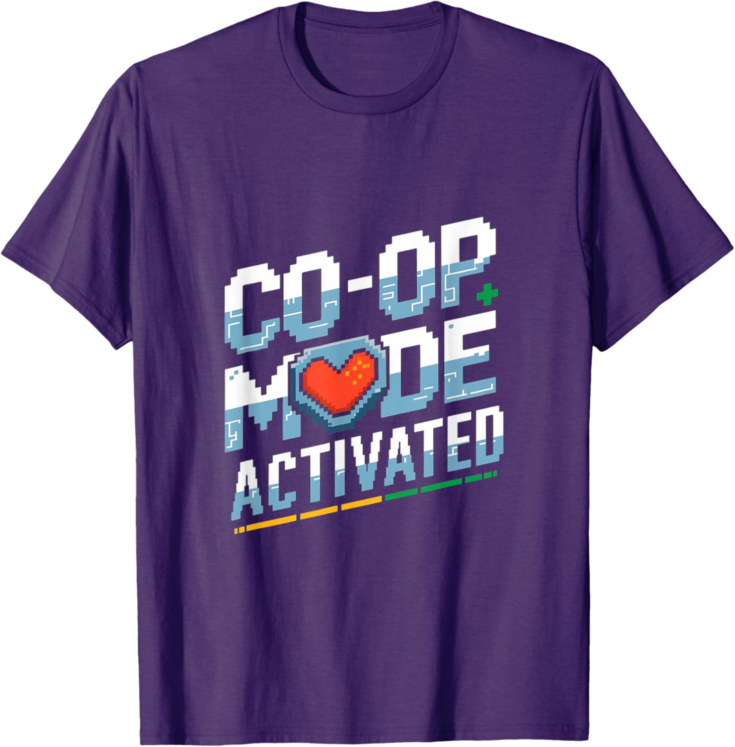 Matching Gamer Couple Retro Co-Op Mode T-Shirt for Fun Gaming Sessions - 6