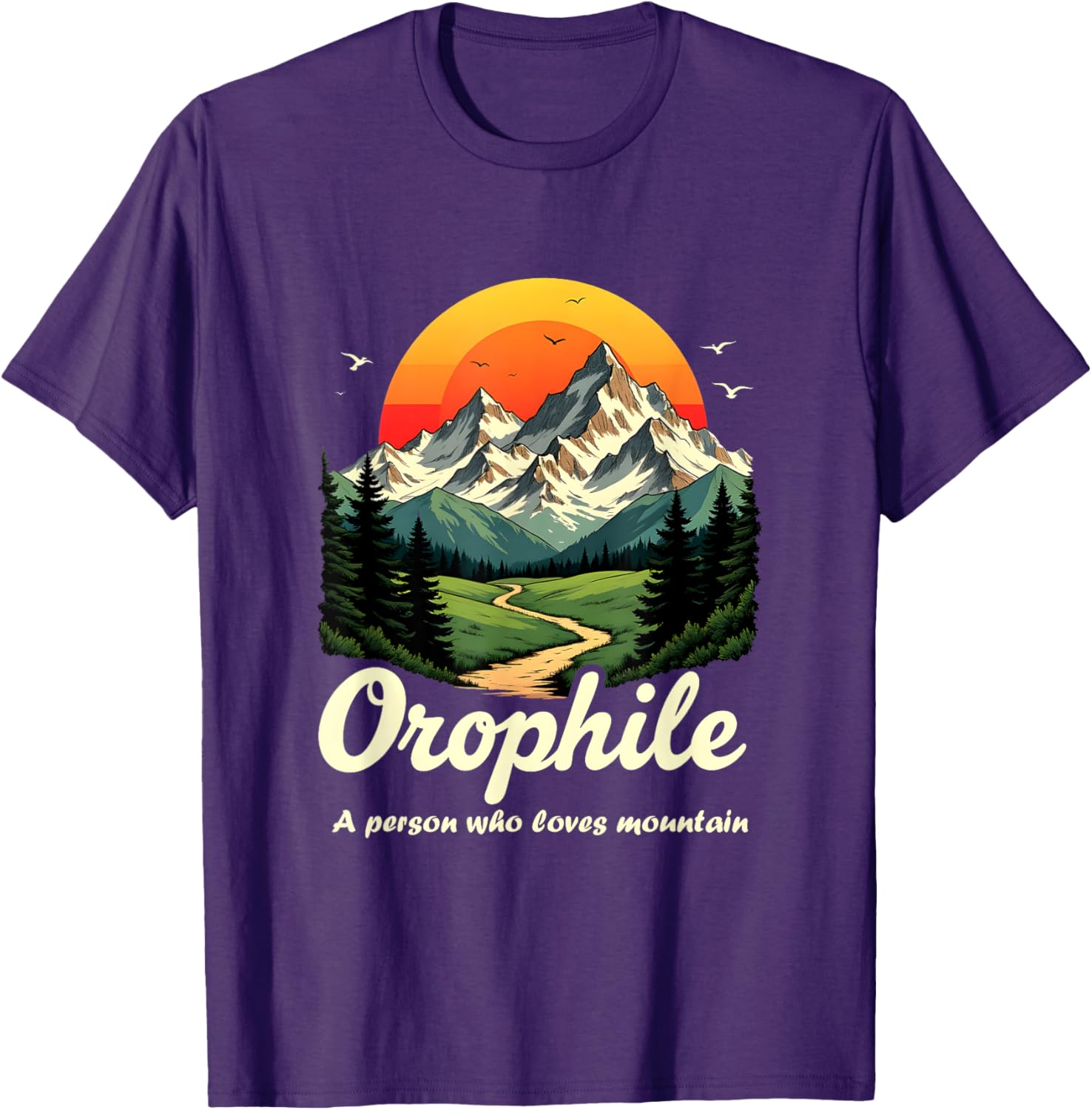 Mountain Lover T-Shirt for Outdoorsy Orophiles - Nature Gift Idea - 20