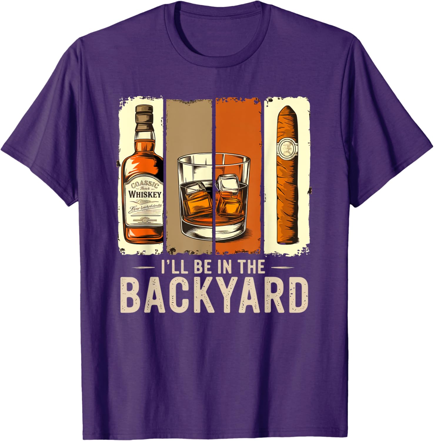 Charming I'll Be In The Backyard T-Shirt for Casual Comfort and Style - 1