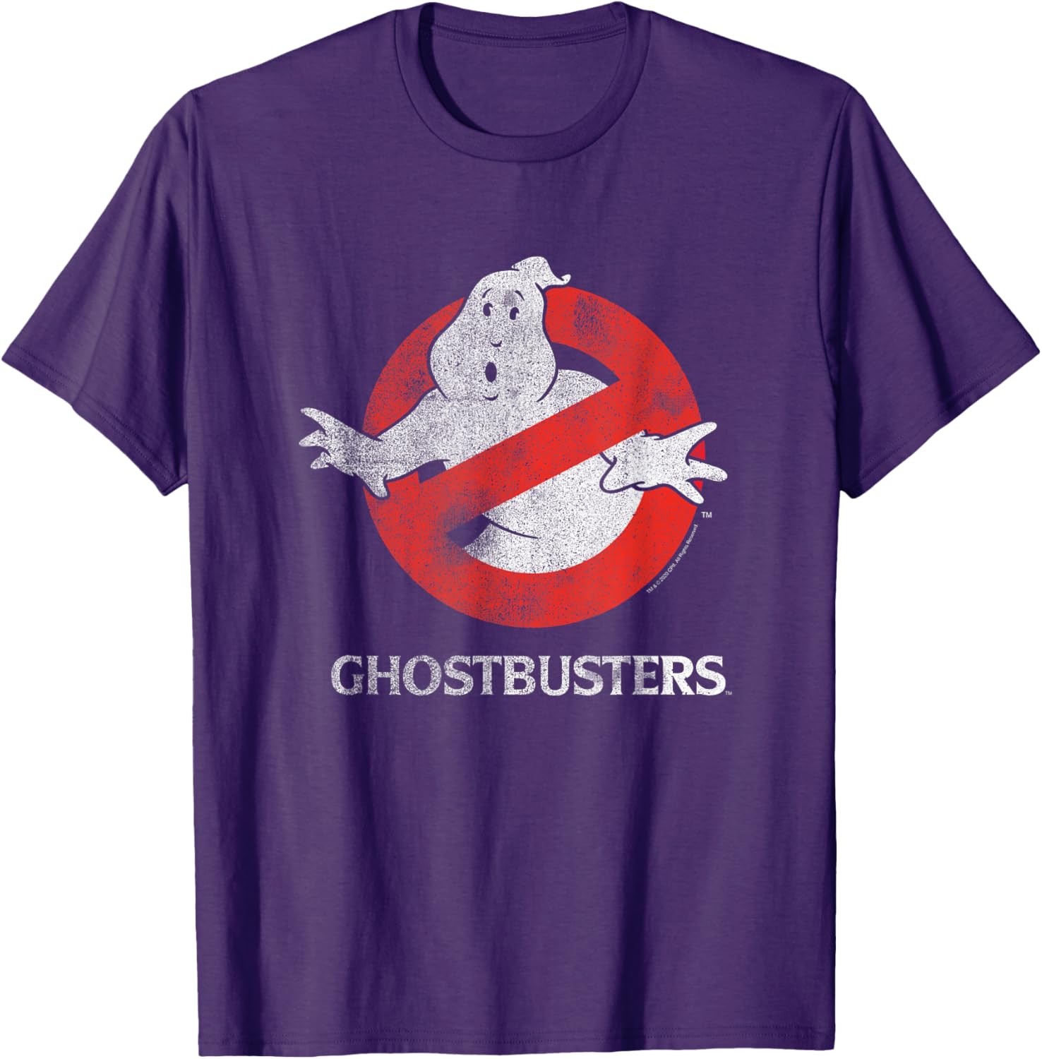 Ghostbusters Vintage Distressed Logo T-Shirt for Retro Movie Fans - 3
