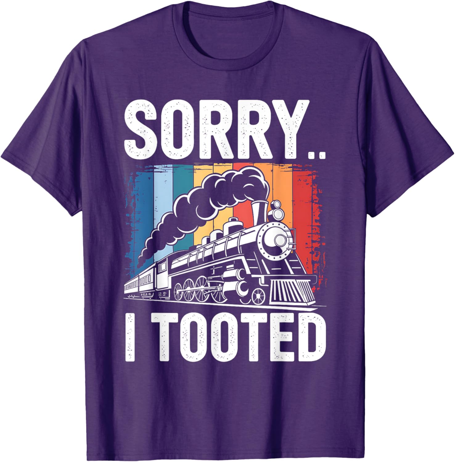 Funny Train Sorry I Tooted T-Shirt for Kids - Perfect Railroad Gift - 11