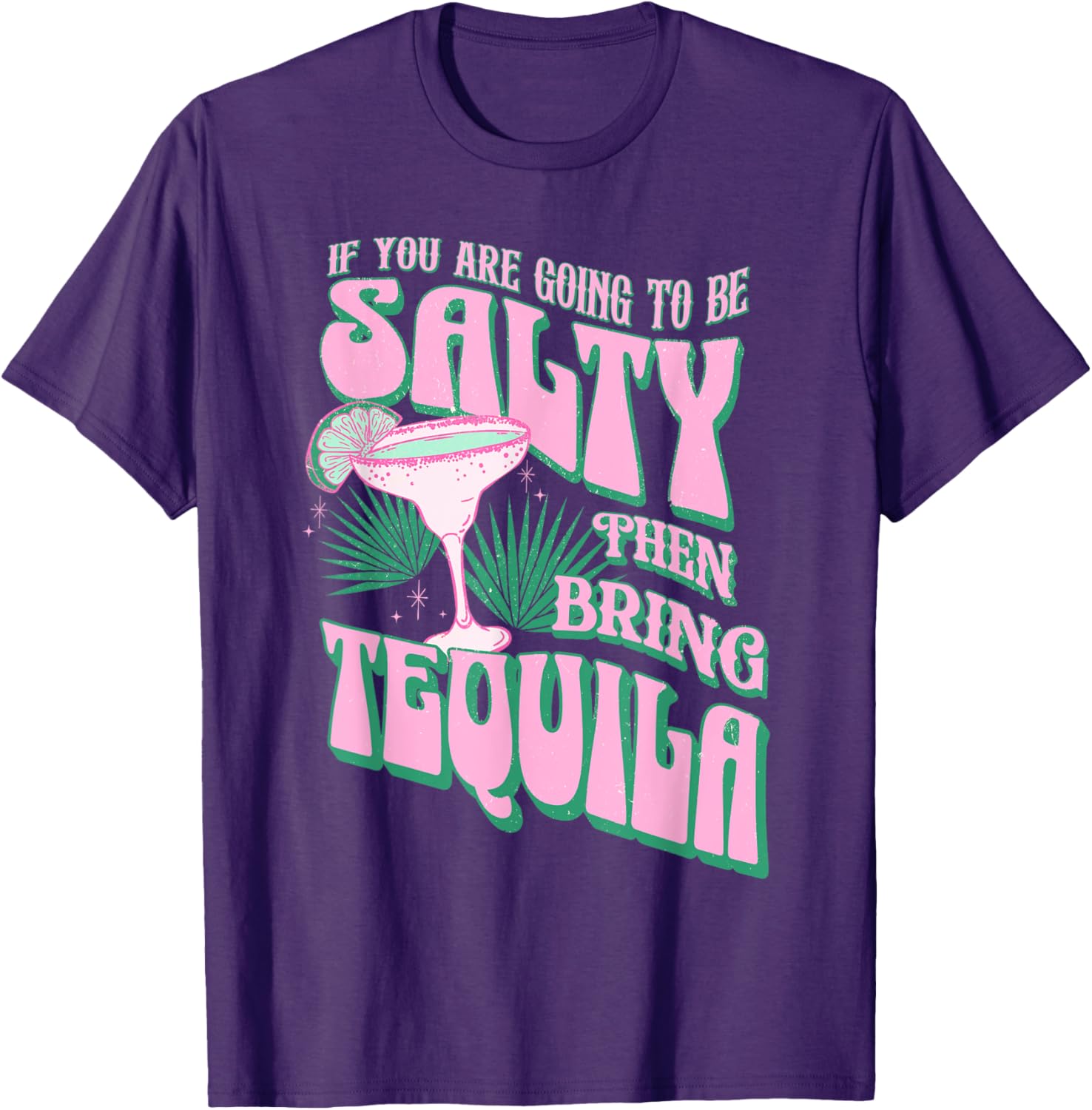 Salty Tequila Cocktail Drinking T-Shirt for Fun Summer Vibes - 10
