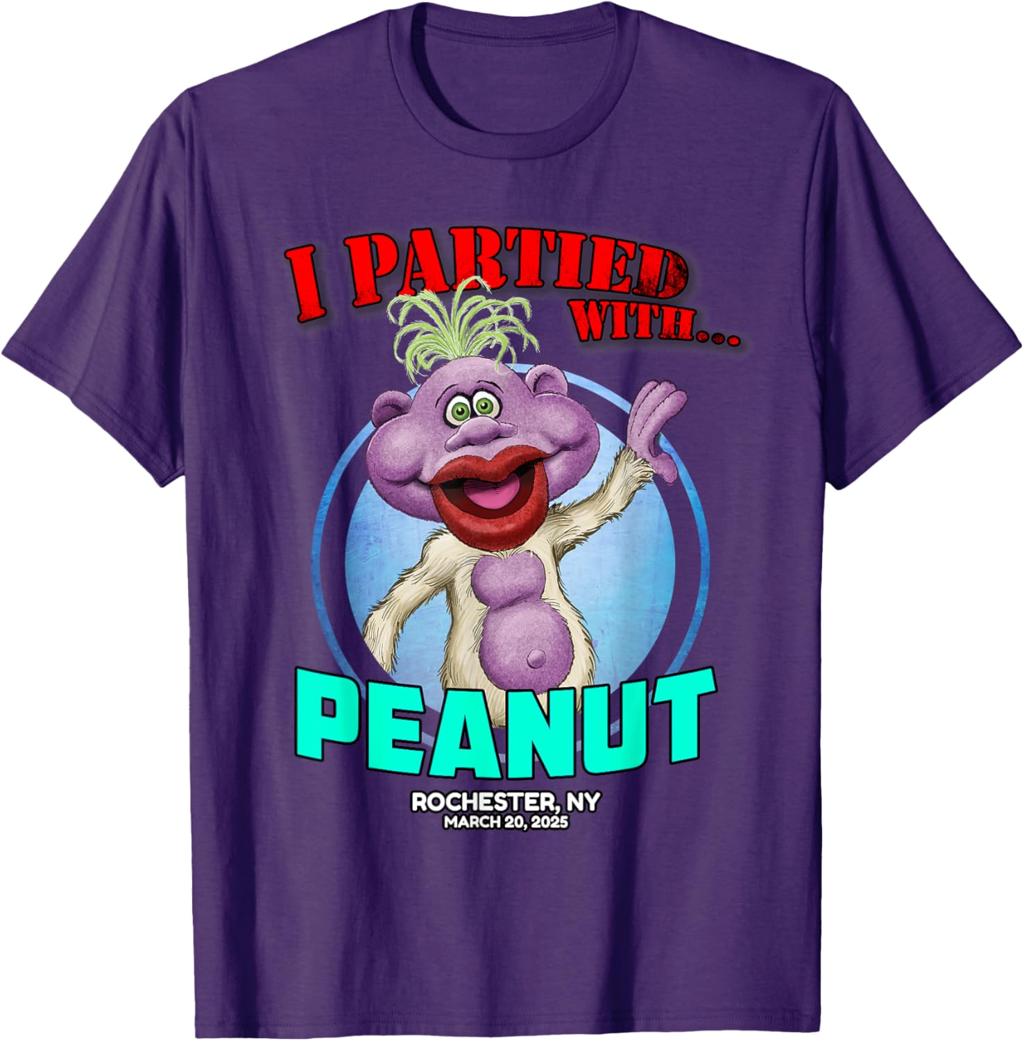 Peanut Rochester NY 2025 T-Shirt for Fun Fashion Lovers and Collectors - 4