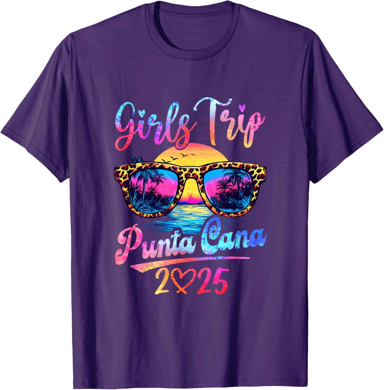 Girls Trip Punta Cana 2025 Matching T-Shirt for Women Summer Fun - 8