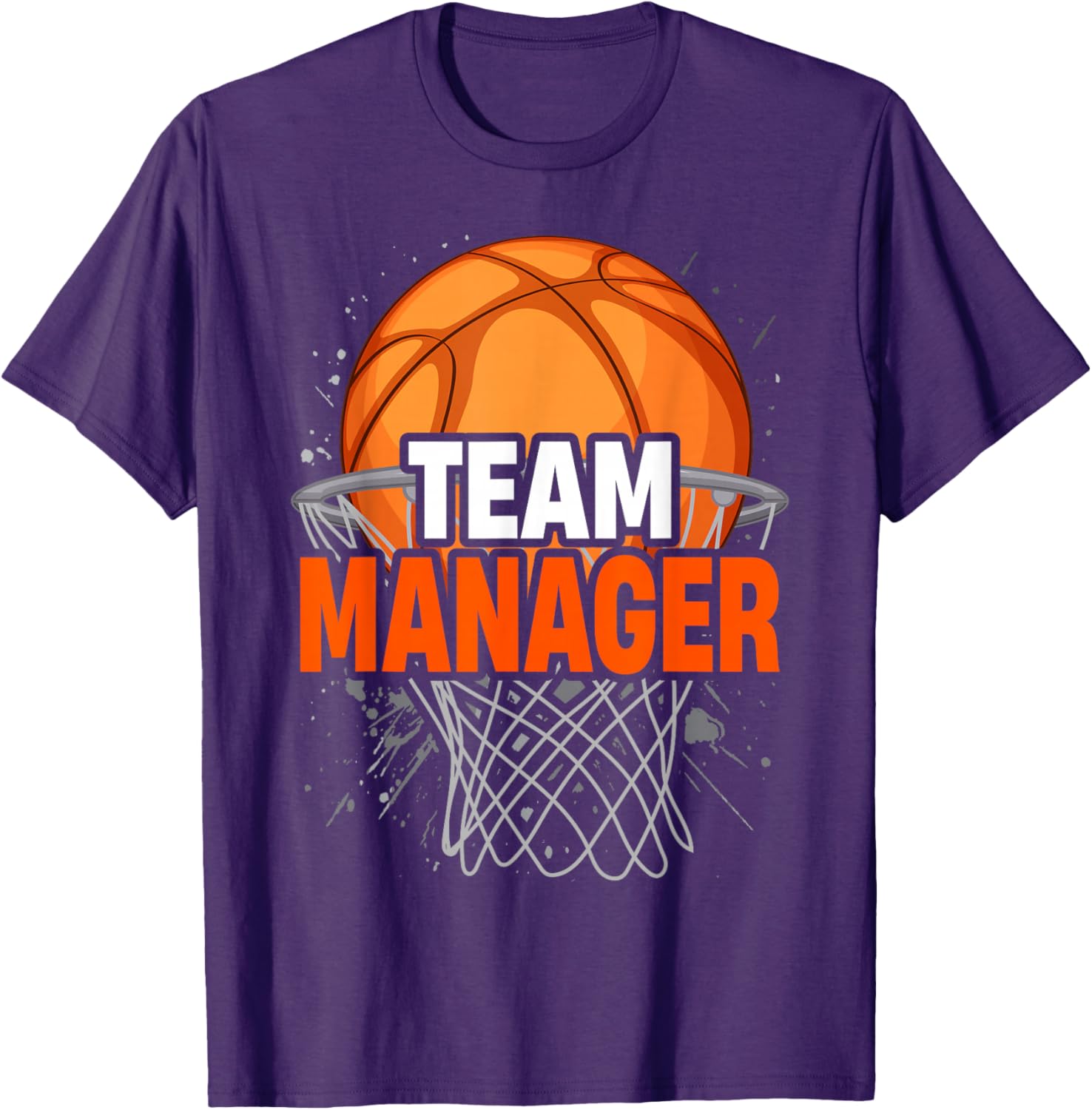 Basketball Team Manager T-Shirt for Sports Game Lovers and Fans - 8