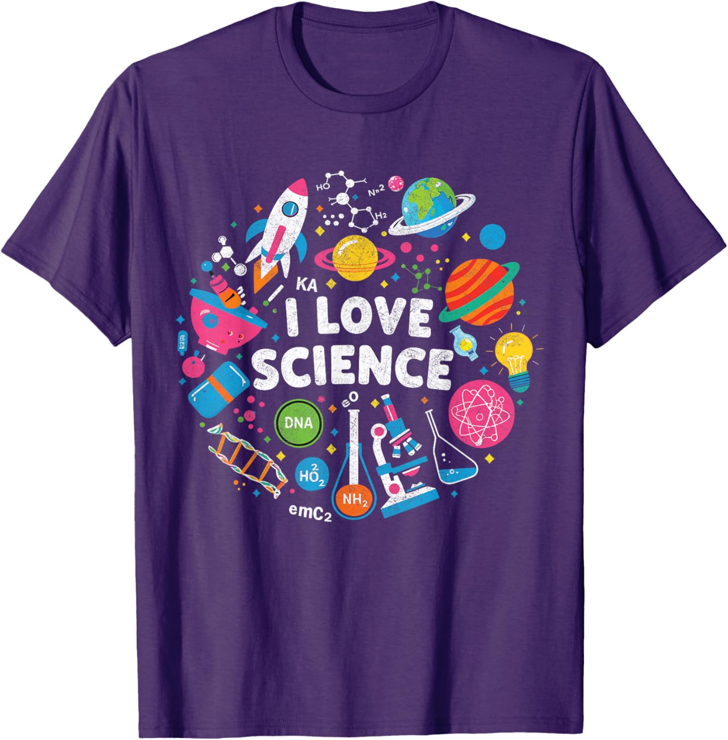 I Love Science T-Shirt for Kids - Perfect Gift for Young Science Lovers - 13