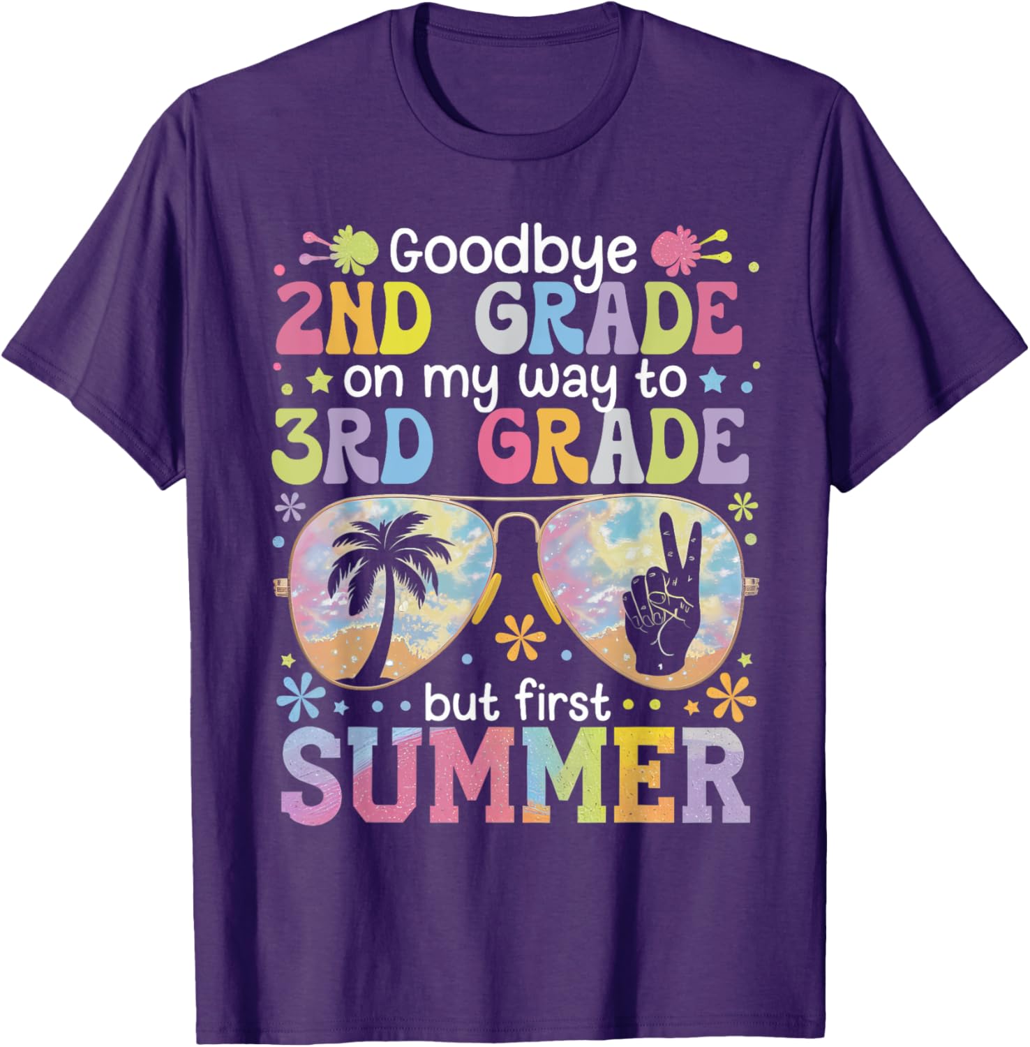 Goodbye 2nd Grade I'm Off to 3rd Grade Fun Last Day T-Shirt - 11