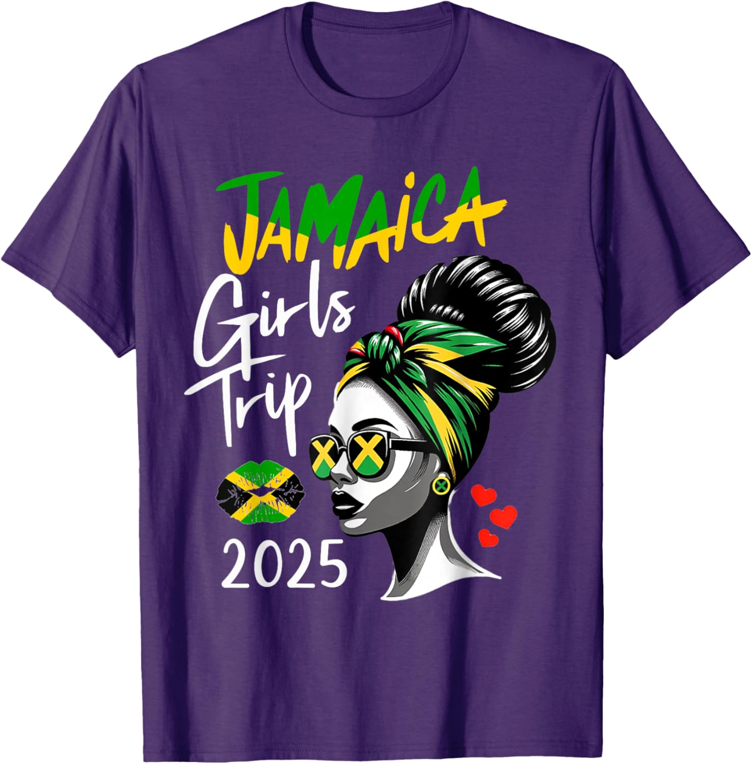 Jamaica Girls Trip 2025 Matching Summer Vacation T-Shirt for Women - 13