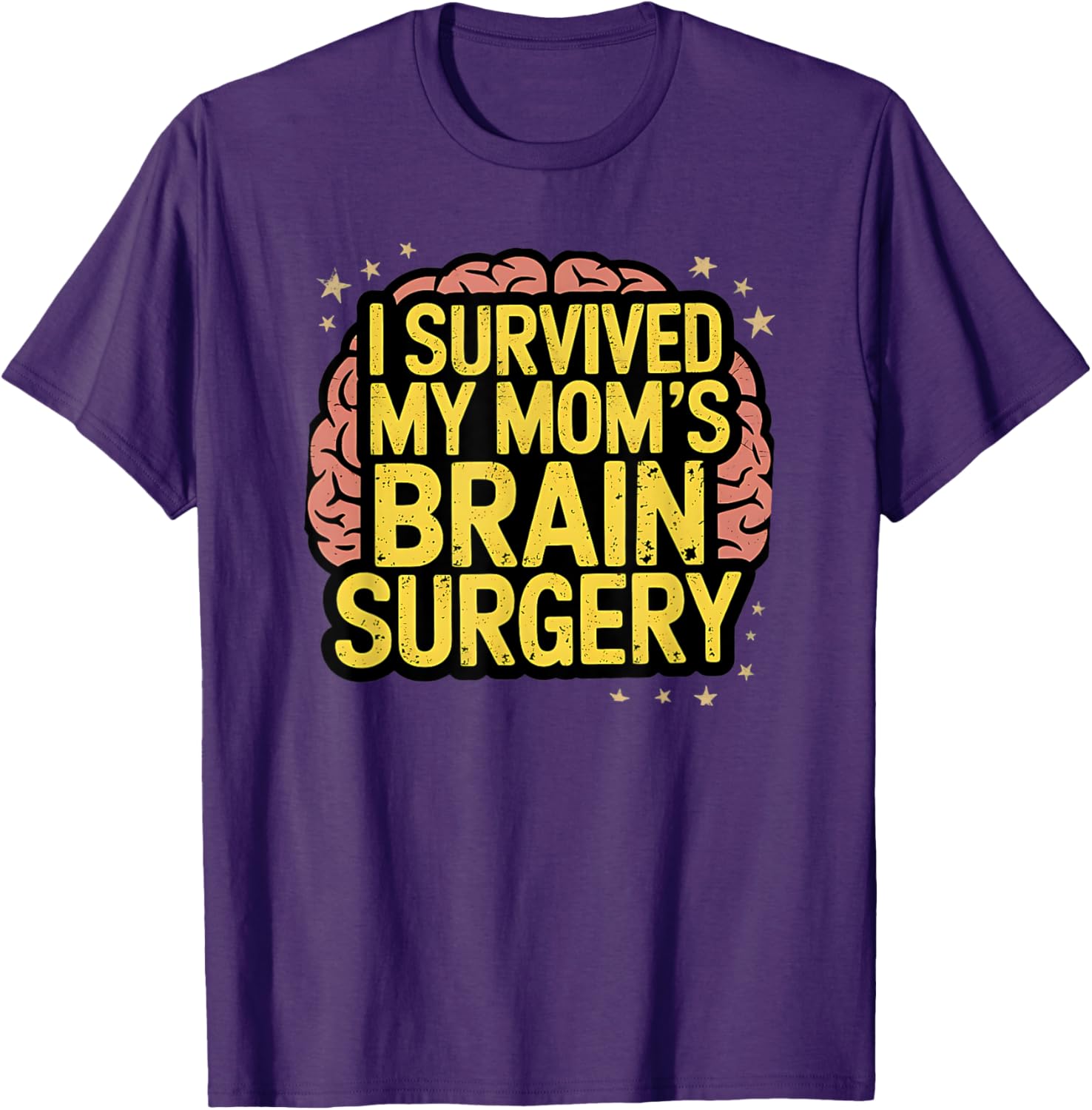 I Survived Brain Surgery T-Shirt for Cancer Warriors and Supporters - 5