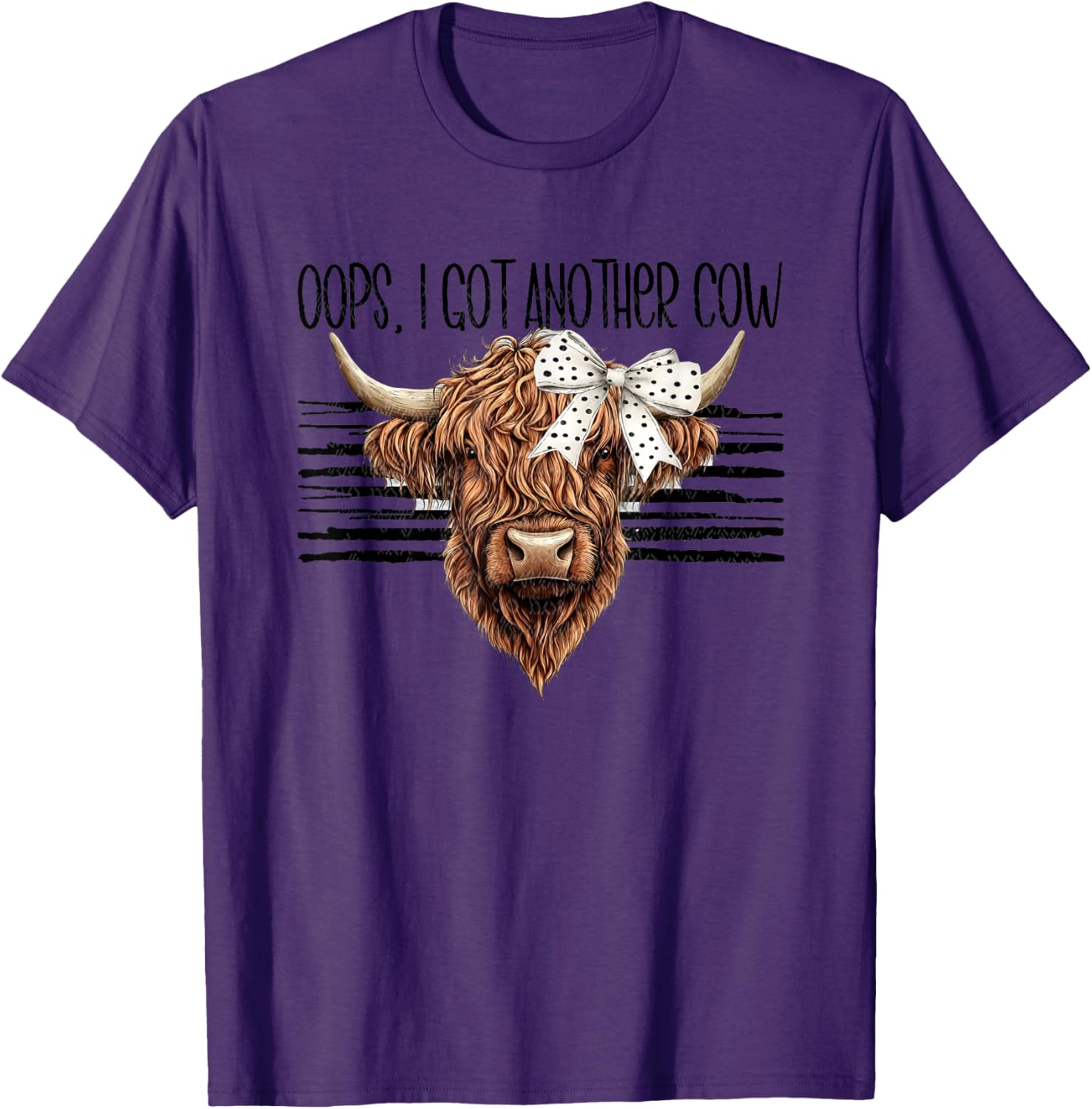 Oops I Got Another Cow T-Shirt Fun Animal Tee for Casual Comfort - 6