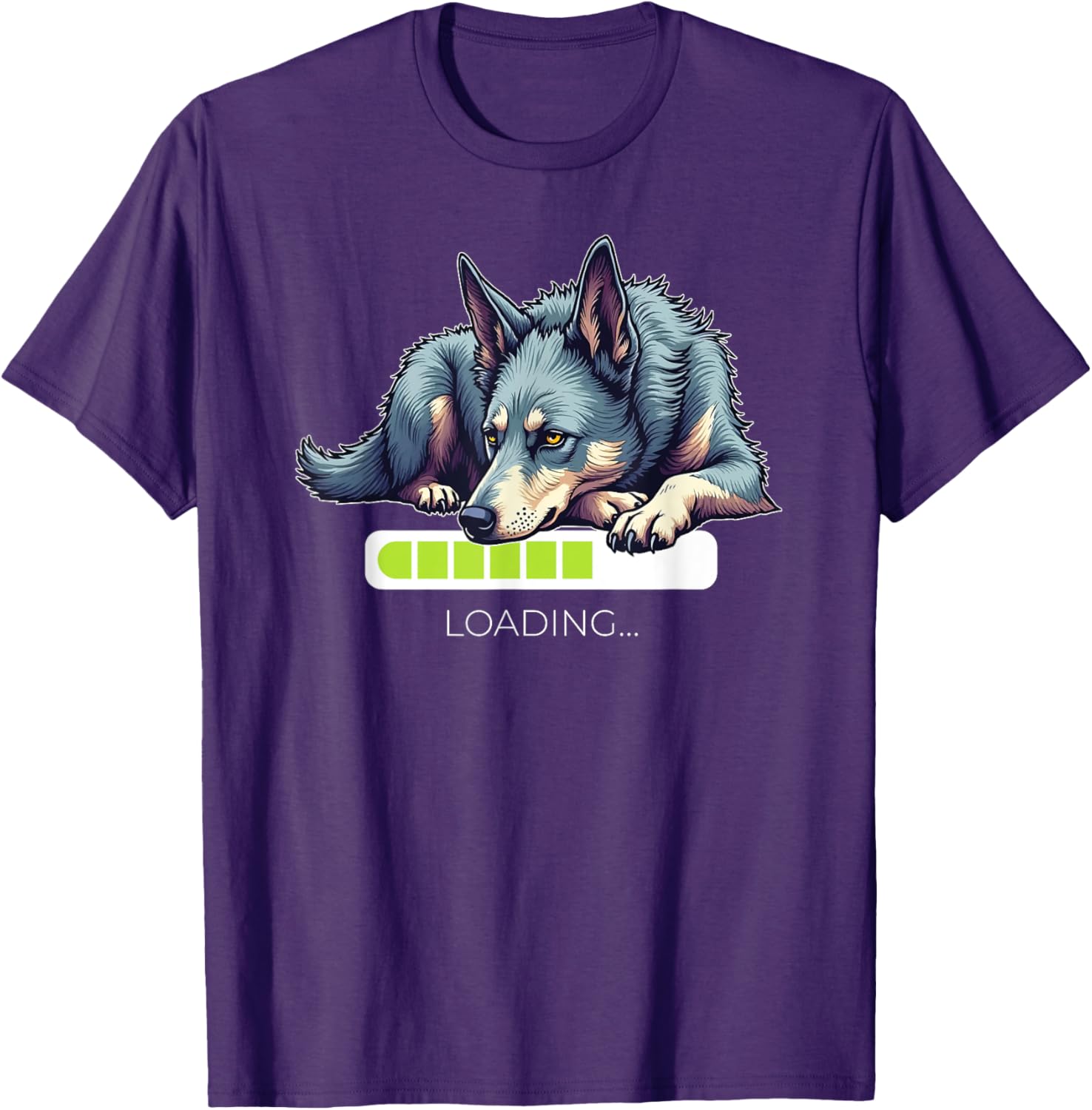 Australian Cattle Dog Red Blue Heeler Loading T-Shirt for Dog Lovers - 9