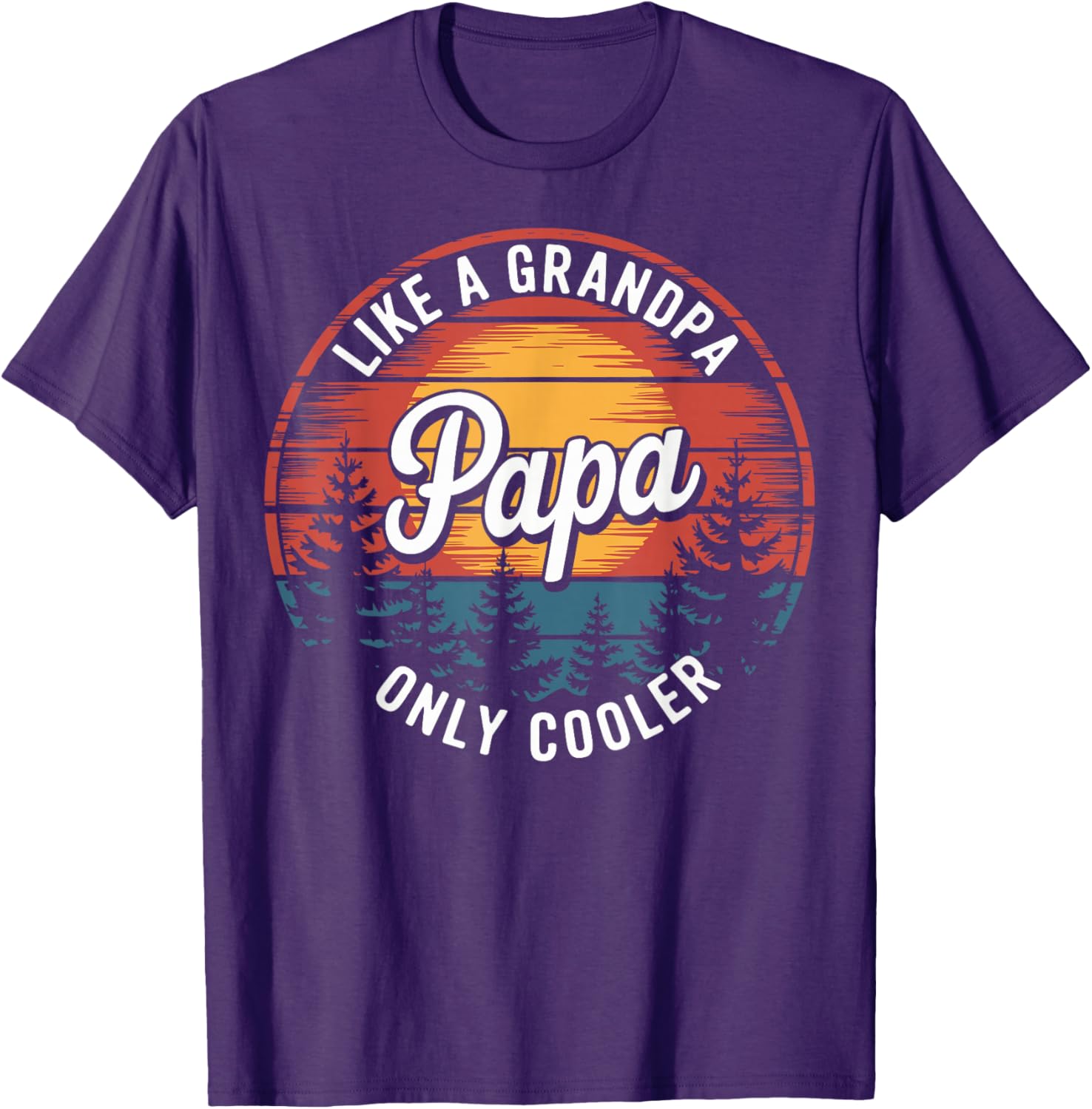 Cool Funny Dad T-Shirt Papa Like A Grandpa Definition Gift for Fathers - 24