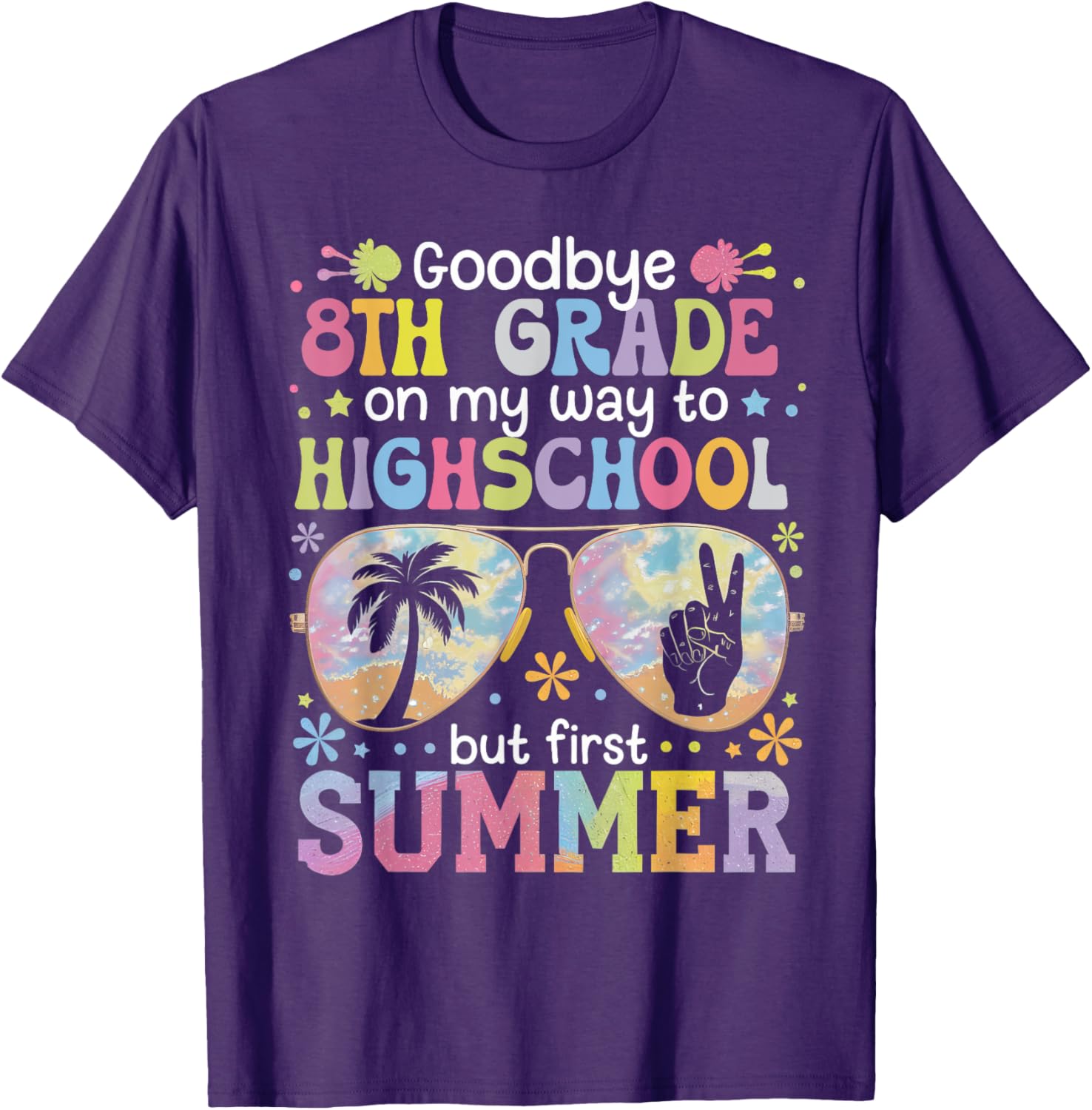 Goodbye 8th Grade T-Shirt for Last Day of School Celebrations - 11