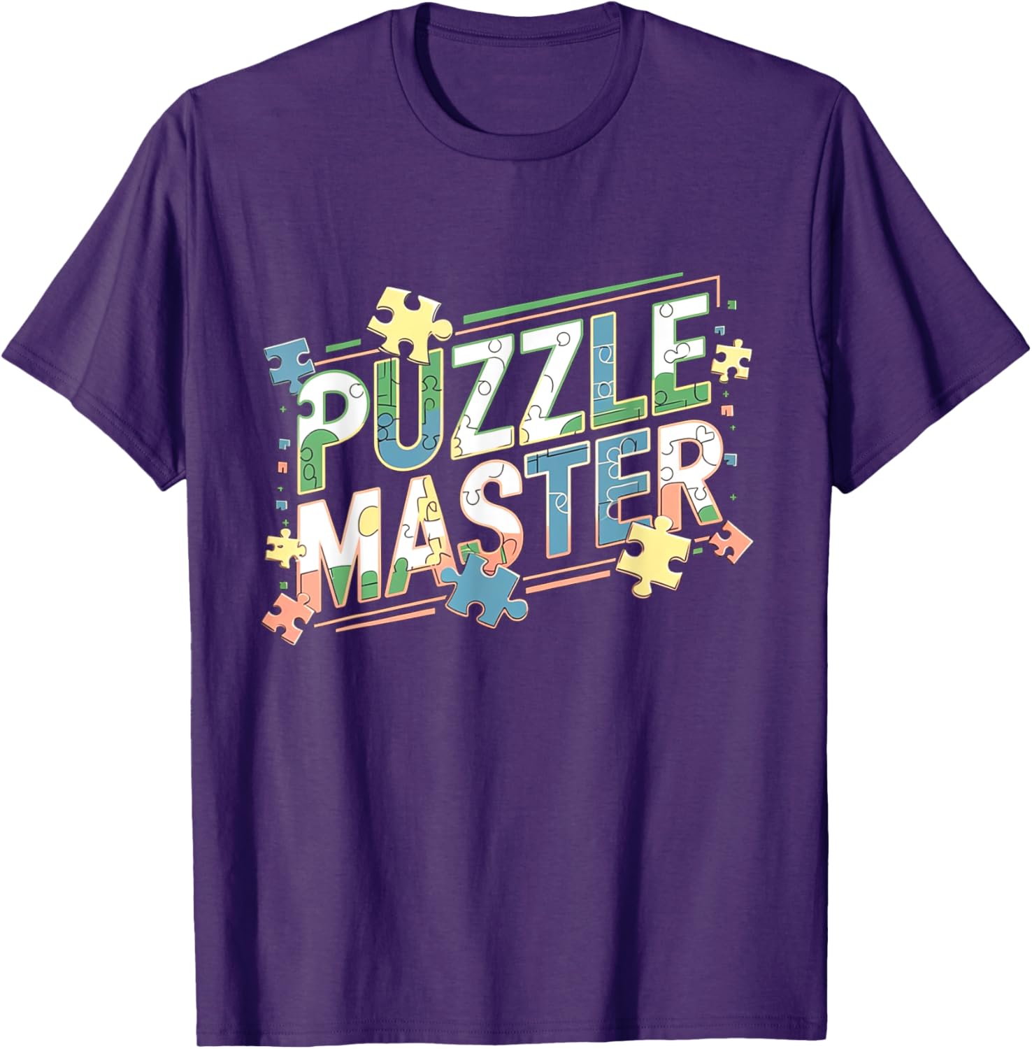 Funny Puzzle Master Jigsaw Puzzle T-Shirt for Creative Minds - 15