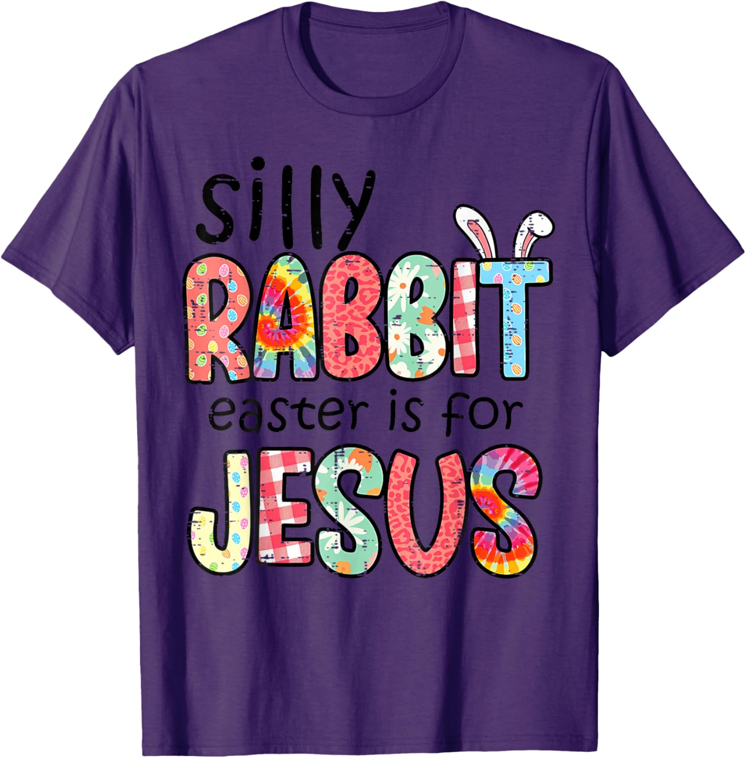 Silly Rabbit Easter T-Shirt for Jesus – Fun Religious Tee for Kids & Adults - 8