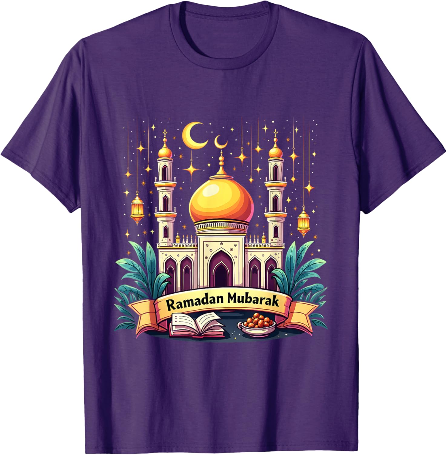 Happy Ramadan Mubarak T-Shirt 2025 Celebrating the Joy of Ramadan - 21
