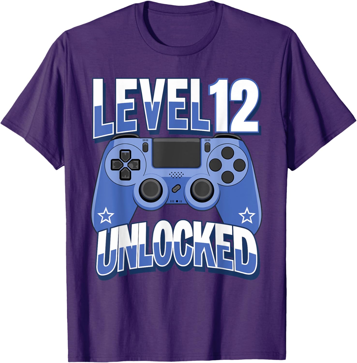 Level 12 Unlocked Funny Video Gamer Tee for 12th Birthday Celebration - 14