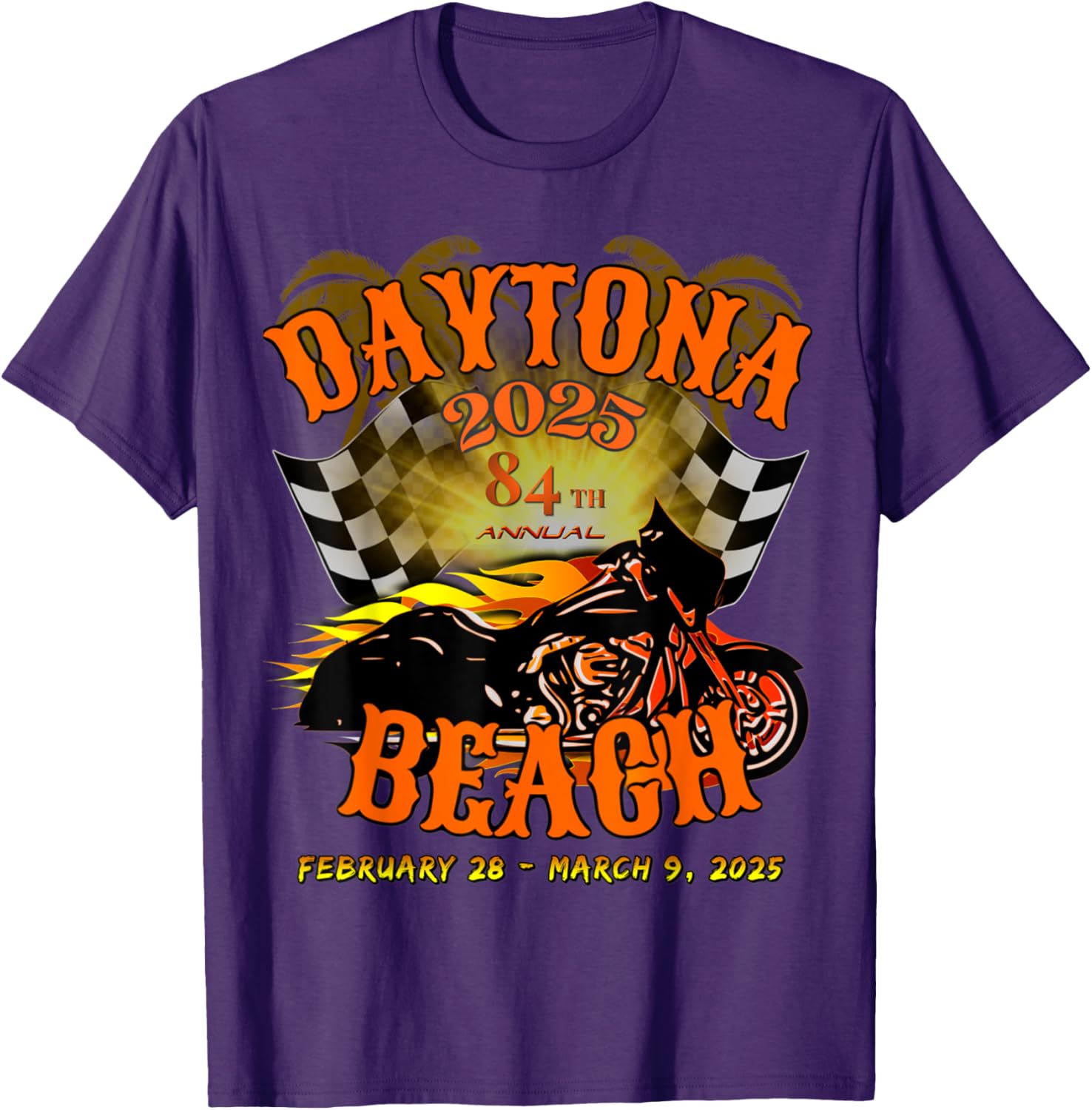 Bike Week 2025 Vintage Rally T-Shirt 84th Annual Event Apparel - 7