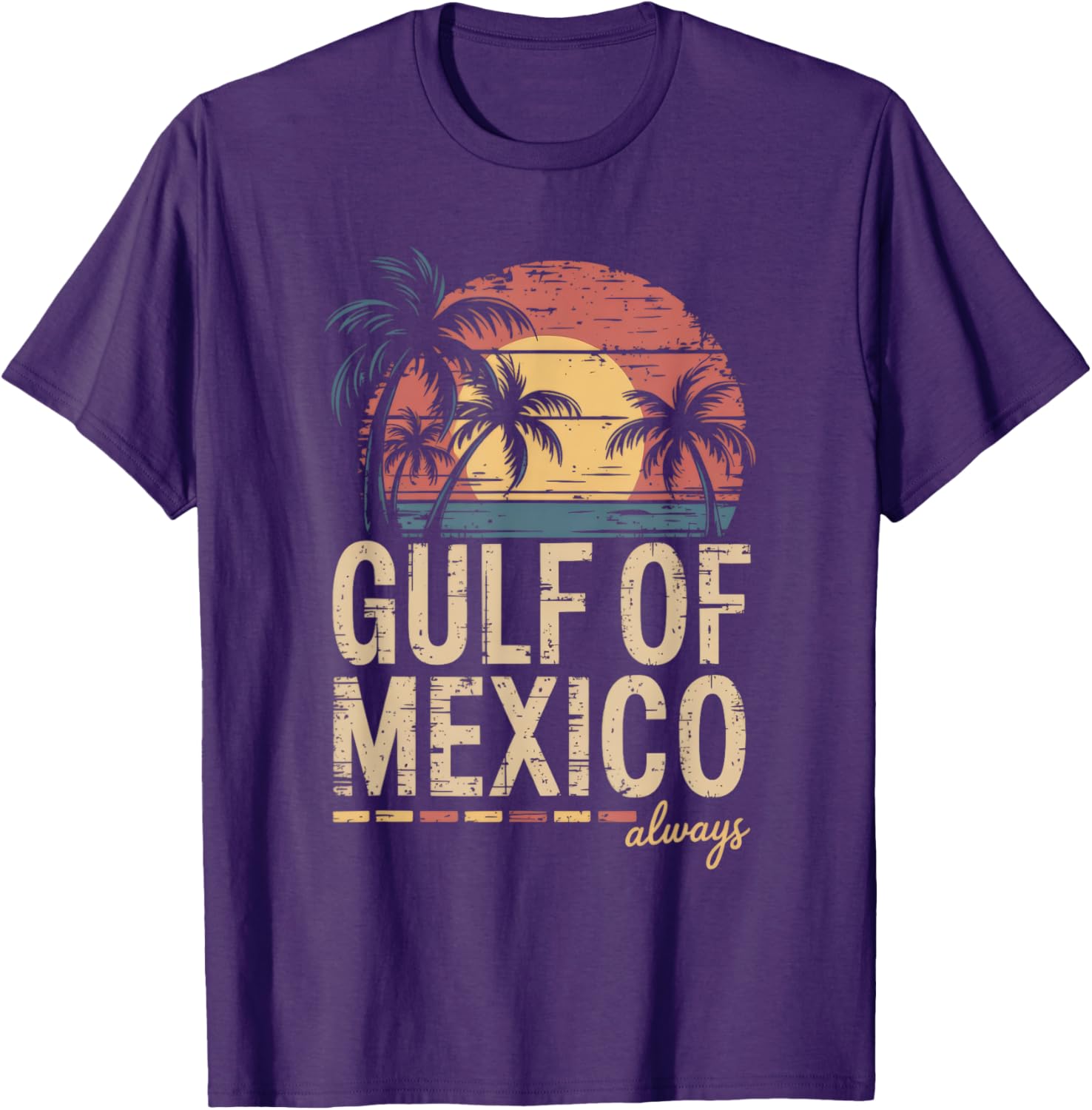 Retro Gulf of Mexico T-Shirt Vintage Style for Beach Lovers and Travelers - 9