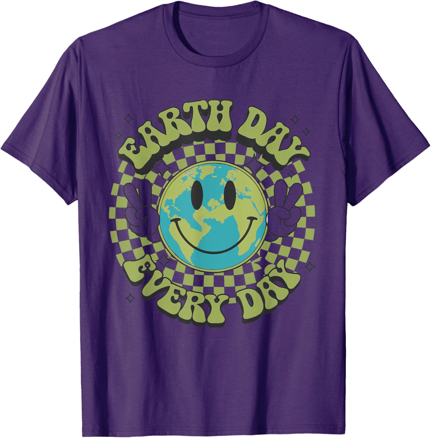 Funny Earth Day Everyday Hippie Planet T-Shirt for Men and Women - 10