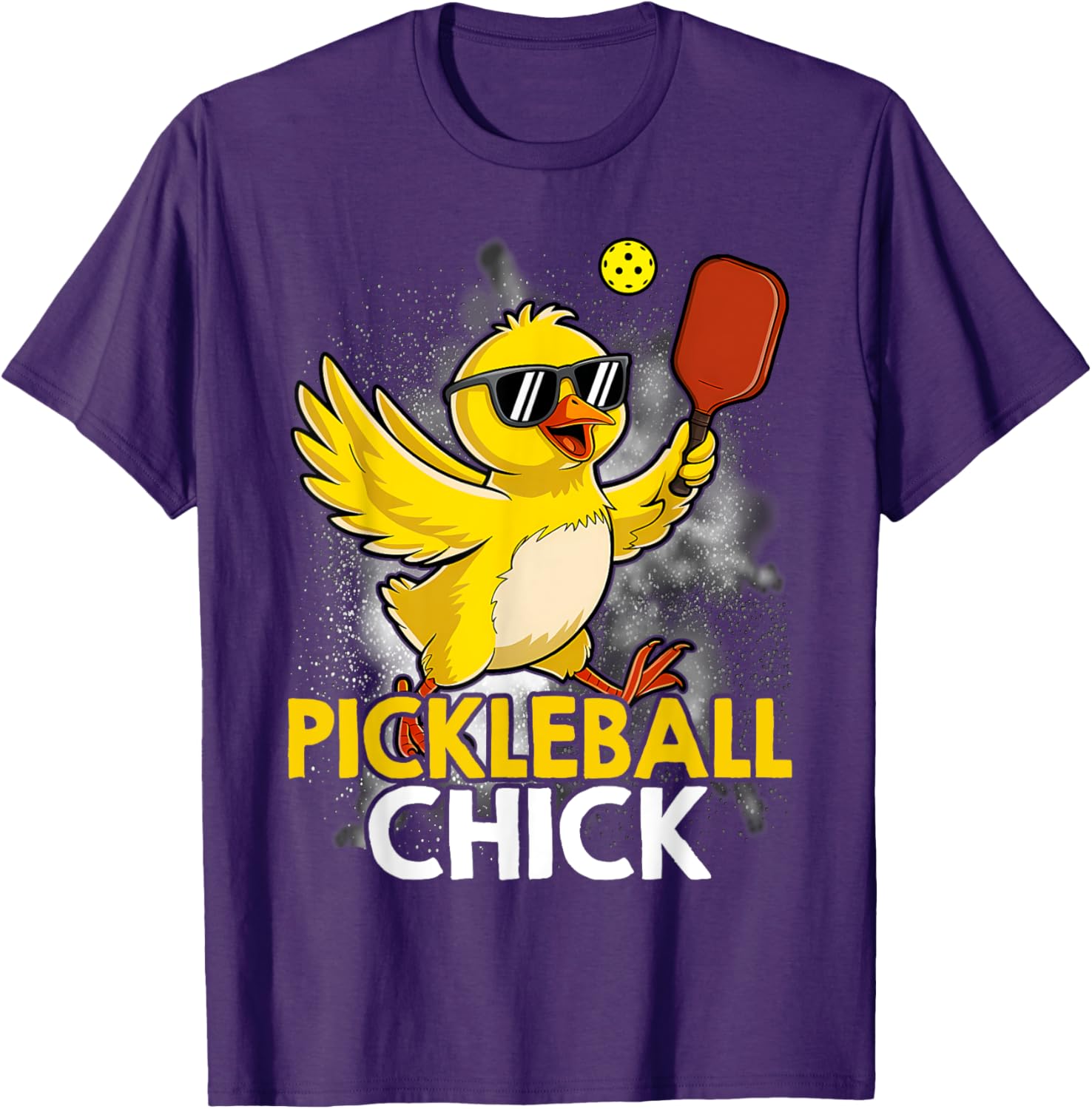 Funny Pickleball Chick T-Shirt for Women Girls Kids Toddler - 10