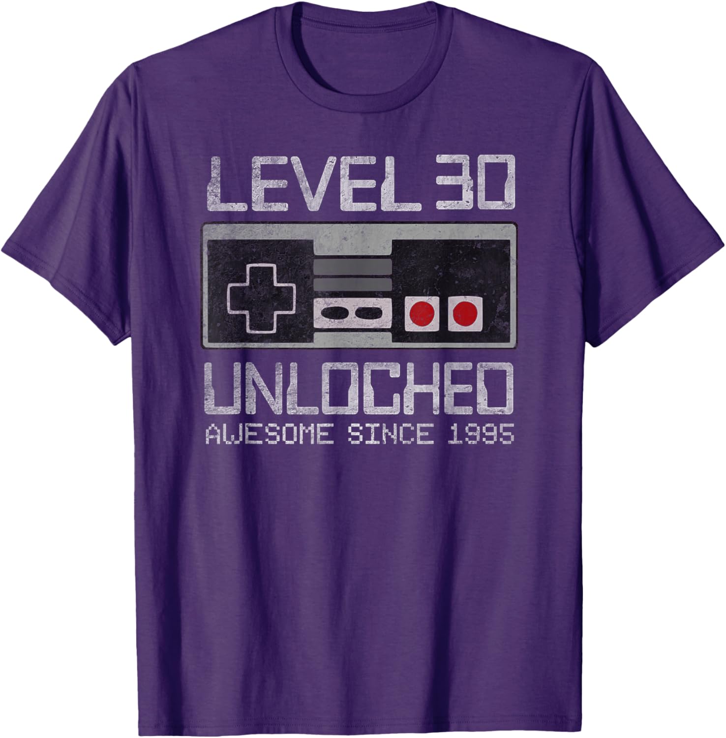 Level 30 Unlocked 30th Birthday Gamer T-Shirt for Men - Fun Gift Idea - 4
