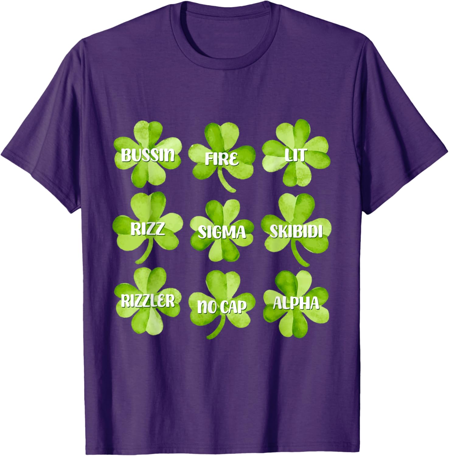 Funny Skibidi St Patricks Day Rizzlers Sigma T-Shirt for Celebrations - 9
