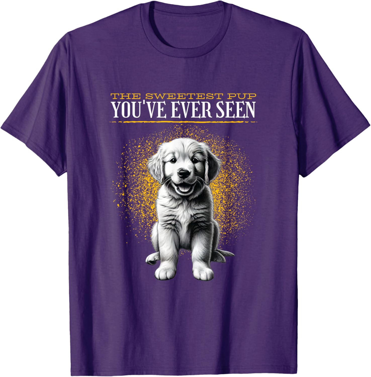 Adorable Golden Retriever Puppy T-Shirt for Dog Lovers - Unisex Style - 13