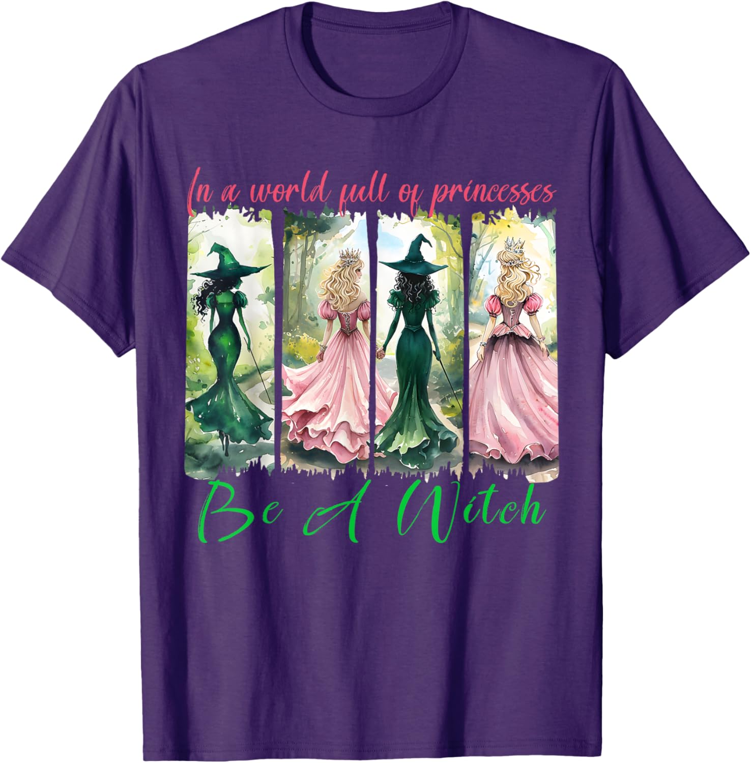 Be a Witch Not a Princess Halloween T-Shirt for Women Stylish Outfit - 6