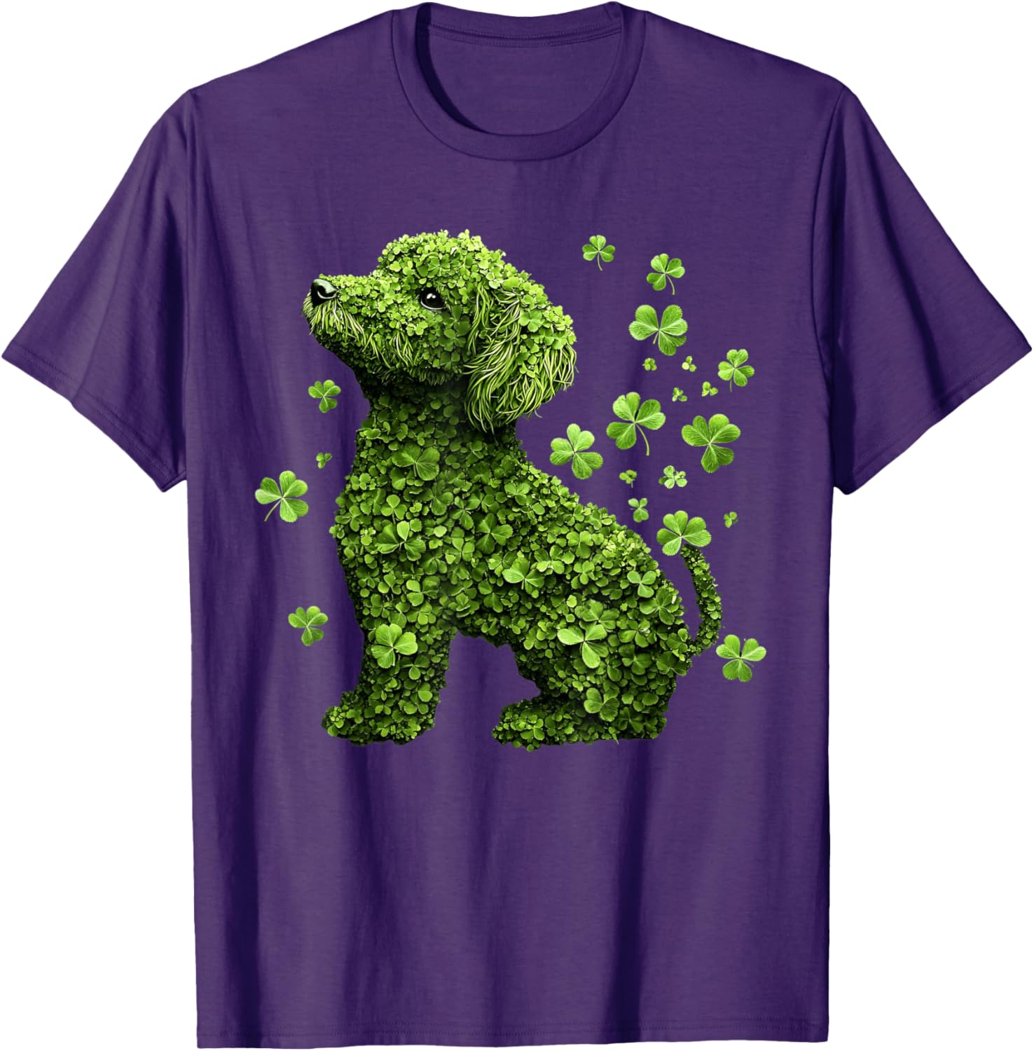 Shamrock Poodle T-Shirt for St. Patrick's Day Fun for All Ages - 9