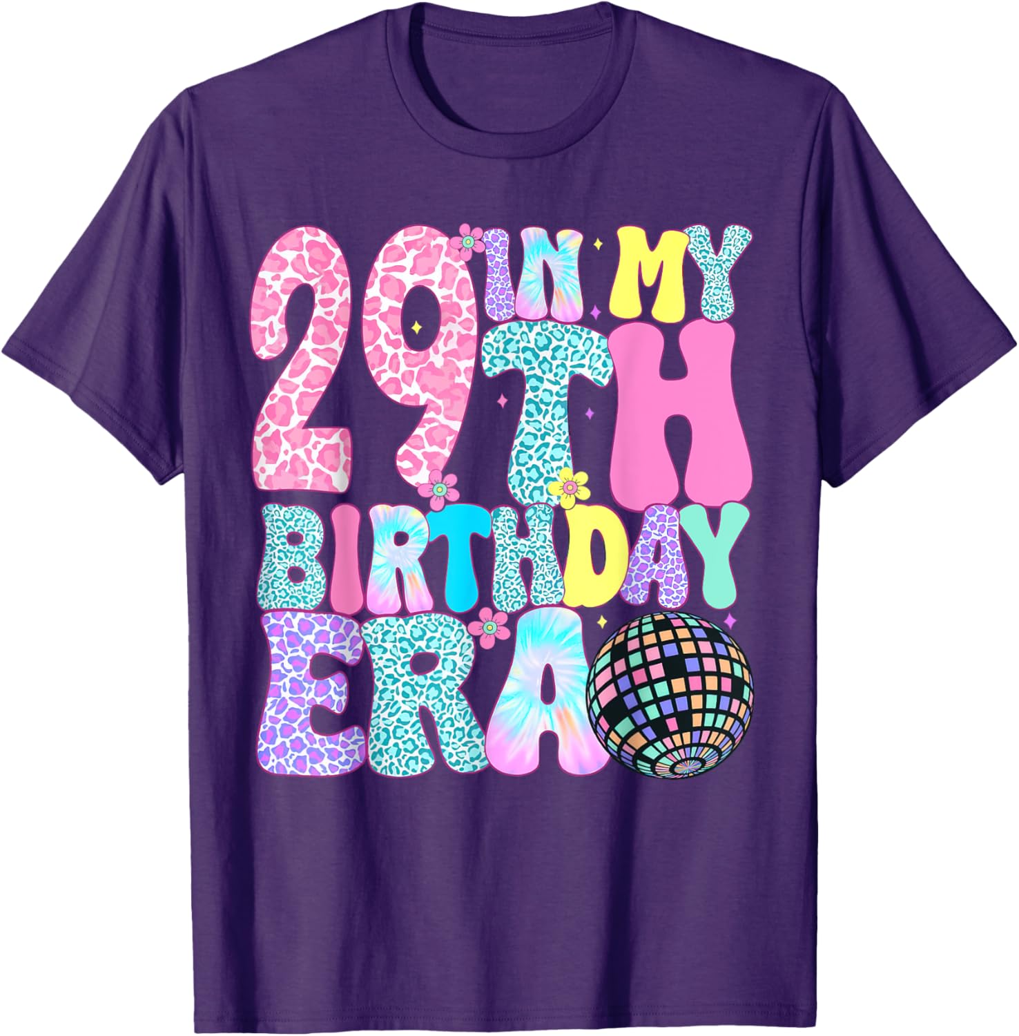 In My 29th Birthday Era T-Shirt for 29 Year Old Birthday Girl 1996 - 24