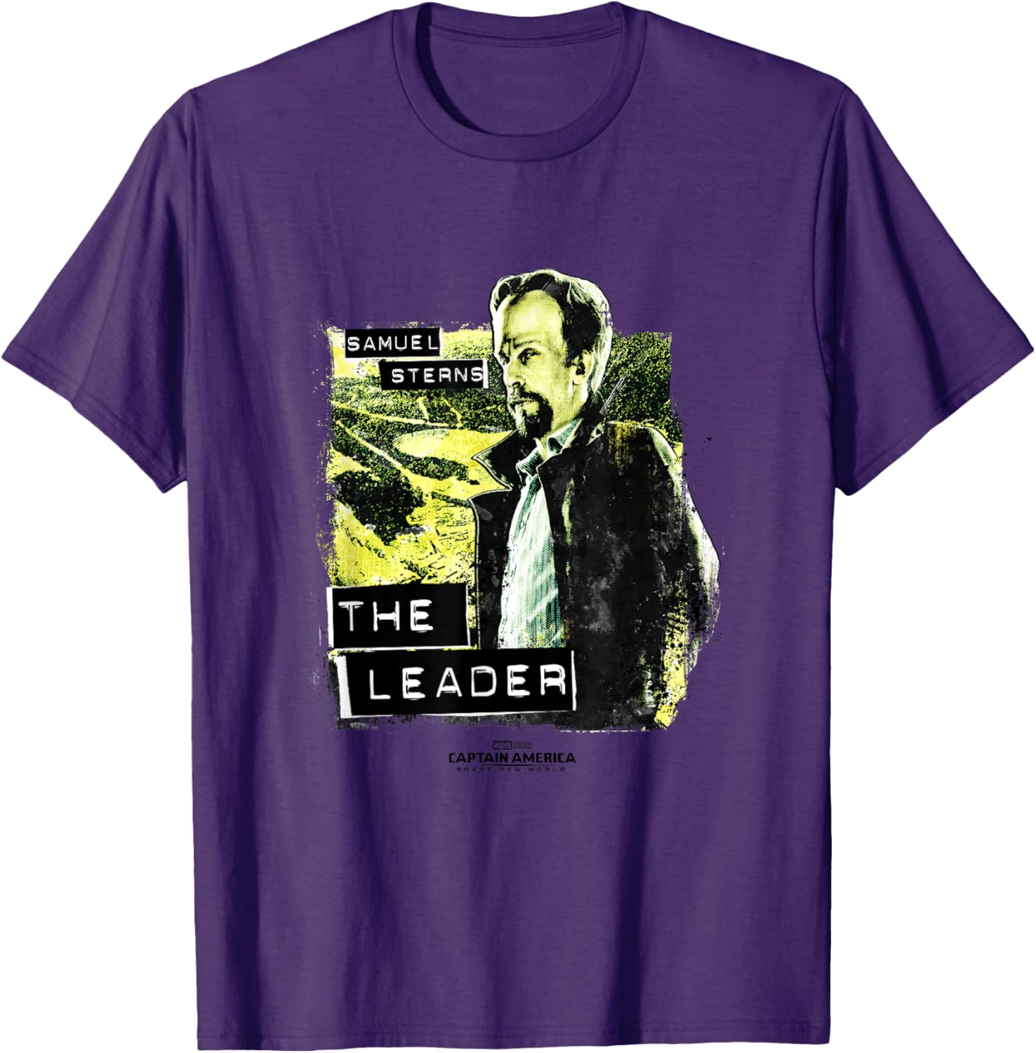 Marvel Captain America Brave New World Samuel Sterns Leader T-Shirt for Fans - 3