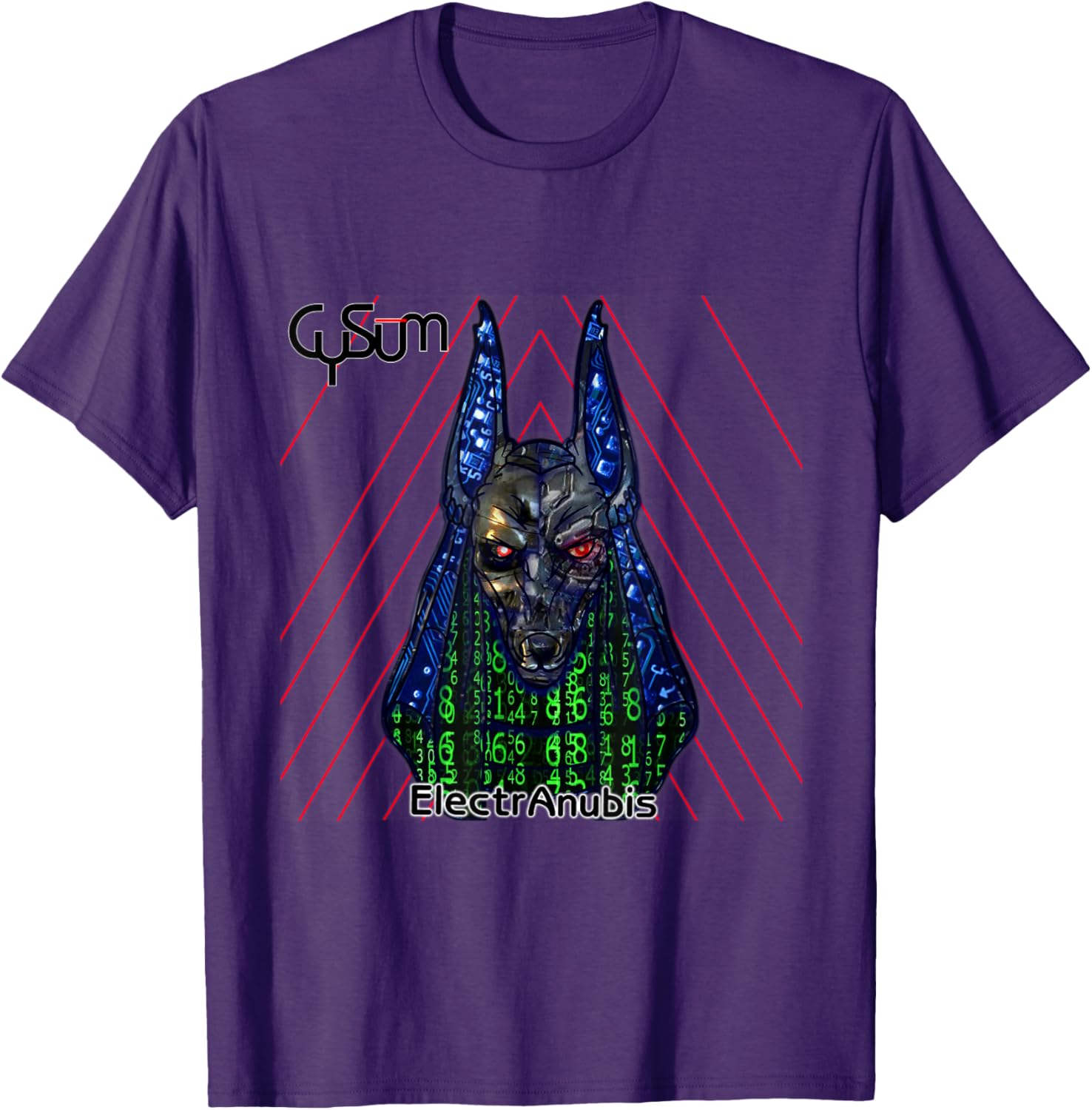 ElectrAnubis Graphic T-Shirt for Unique Style and Comfort - 1