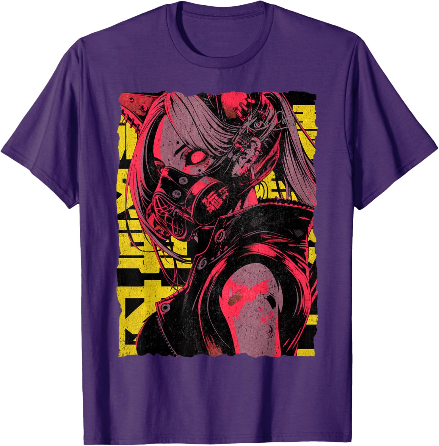 Japanese Cyberpunk Y2K Techwear Anime T-Shirt for Streetwear Lovers - 11