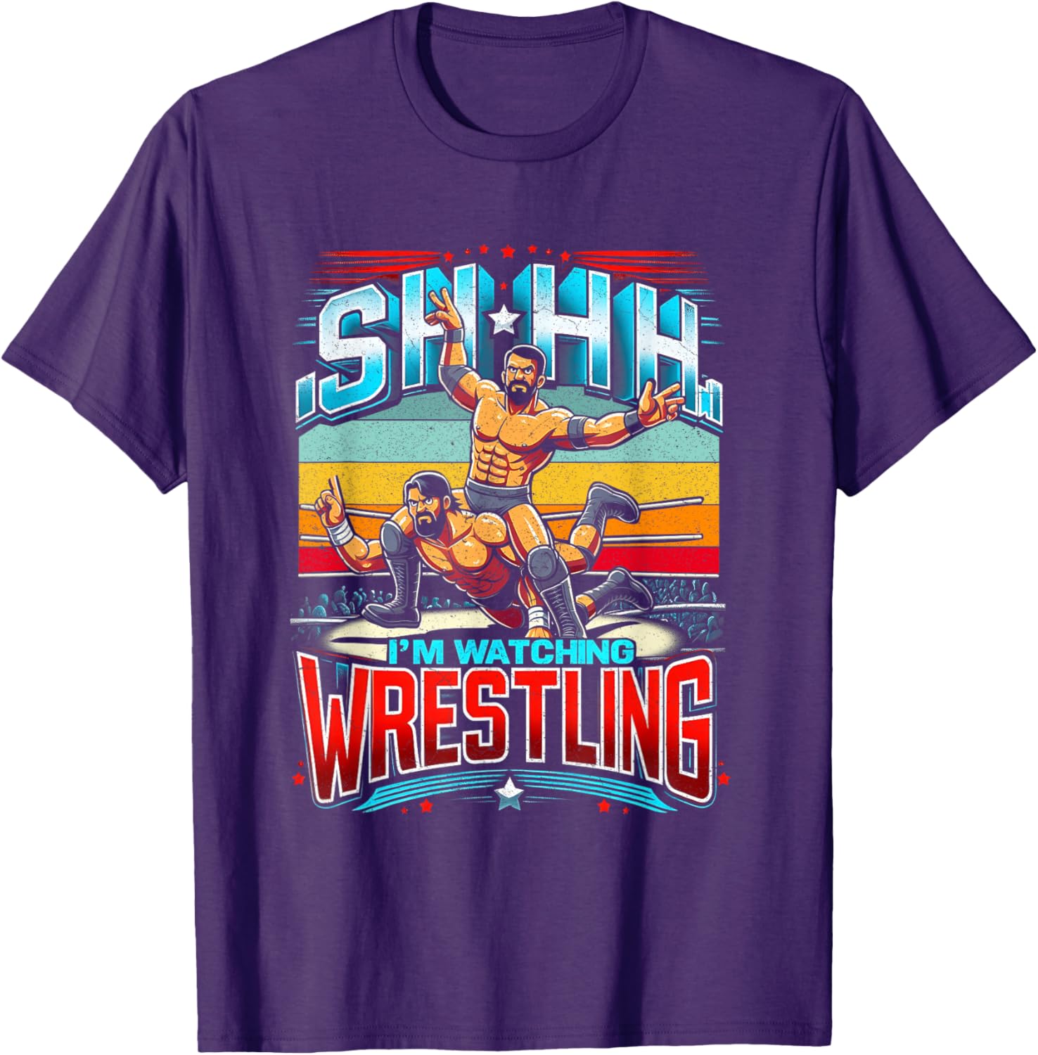 Watch Wrestling with Style - Sport Performance T-Shirt for Fans - 2