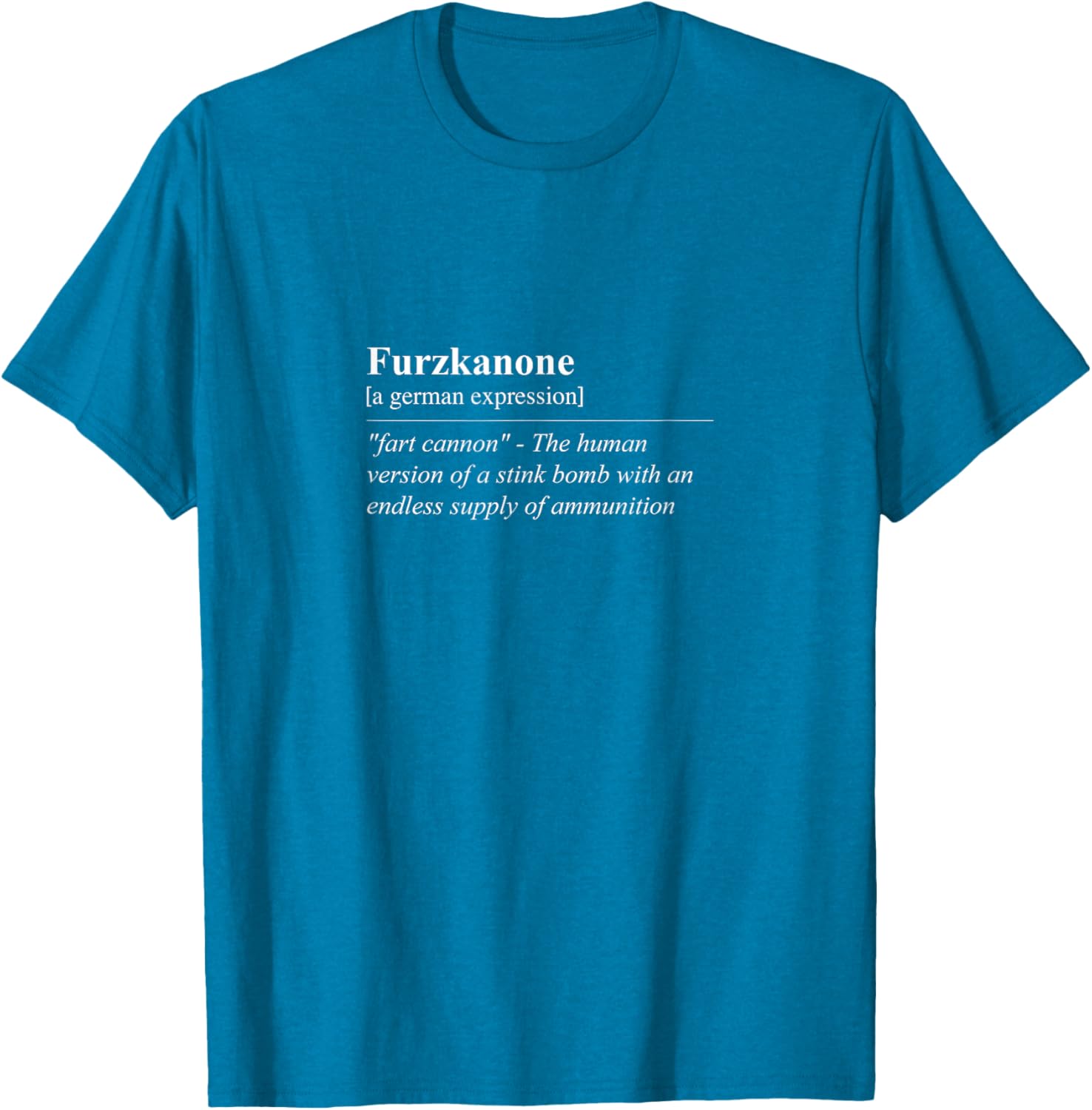 Funny Furzkanone T-Shirt - Quirky German Phrase Tee for Laughs - 7