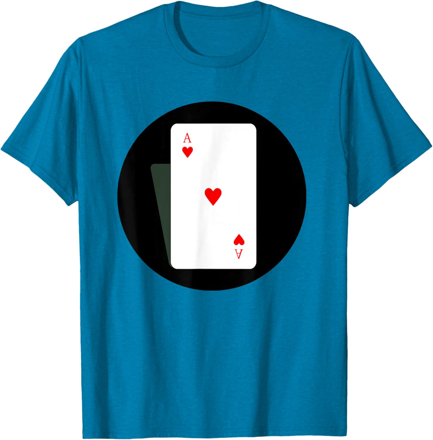 Ace of Hearts T-Shirt for Stylish Comfort in Clothing and Accessories - 7