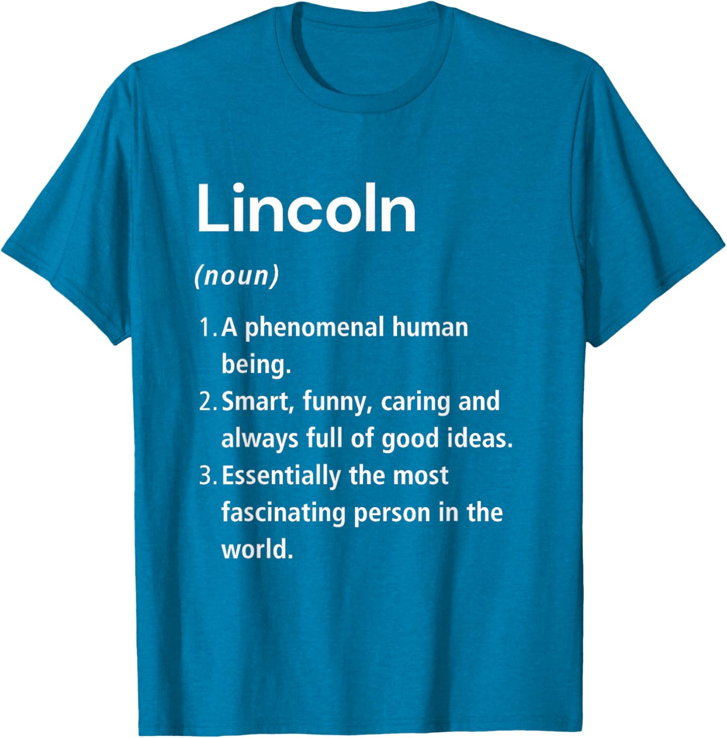 Funny Lincoln Name Definition T-Shirt for Unique Style and Humor - 5