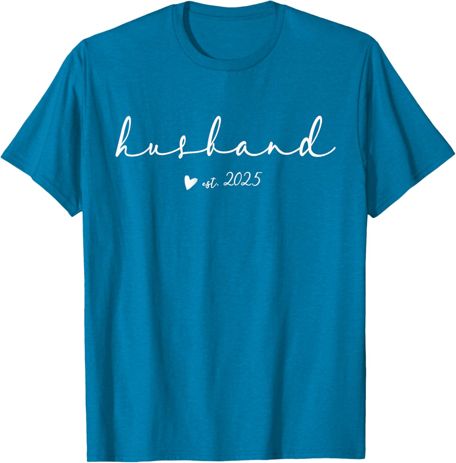 Just Married Husband T-Shirt 2025 Honeymoon Couple Gift Apparel - 6
