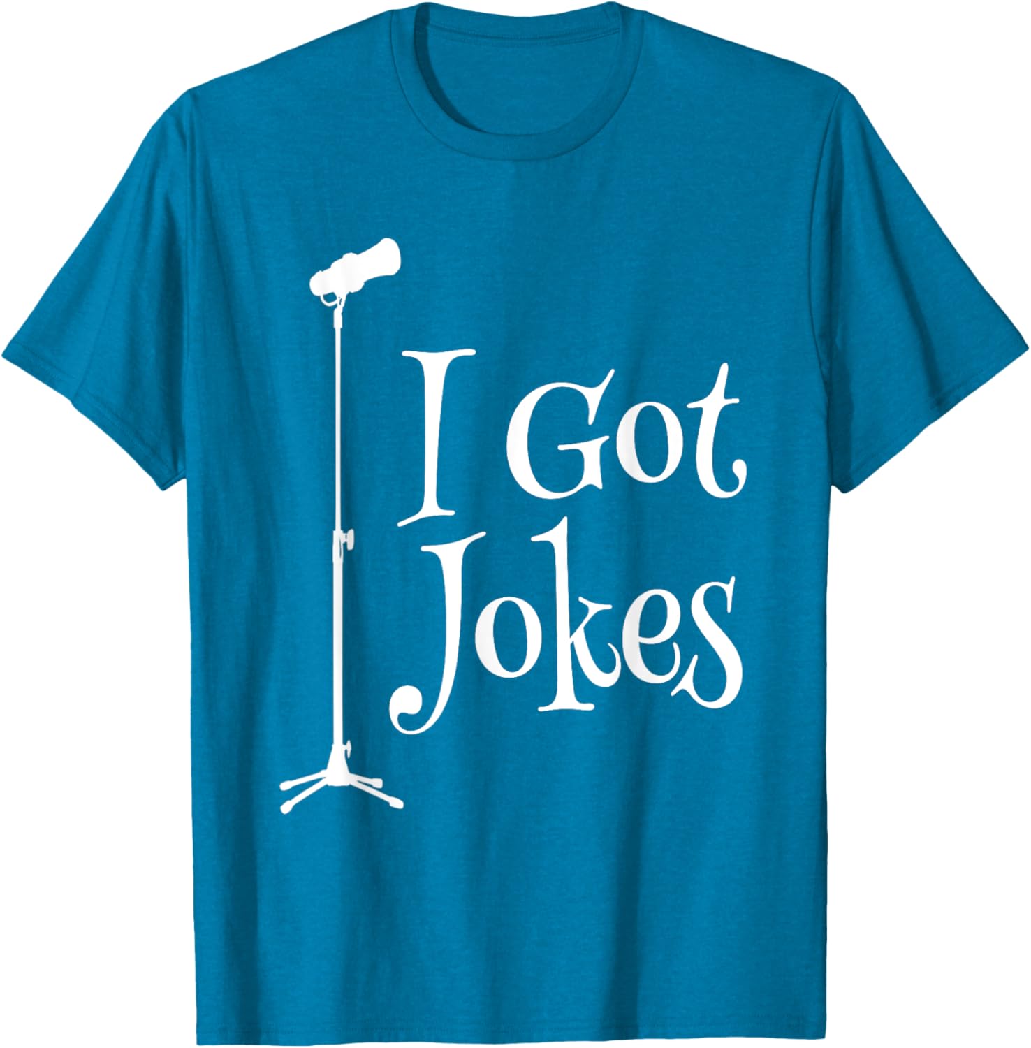 Funny Microphone Comedy T-Shirt for Improv and Stand-Up Comedians - 1