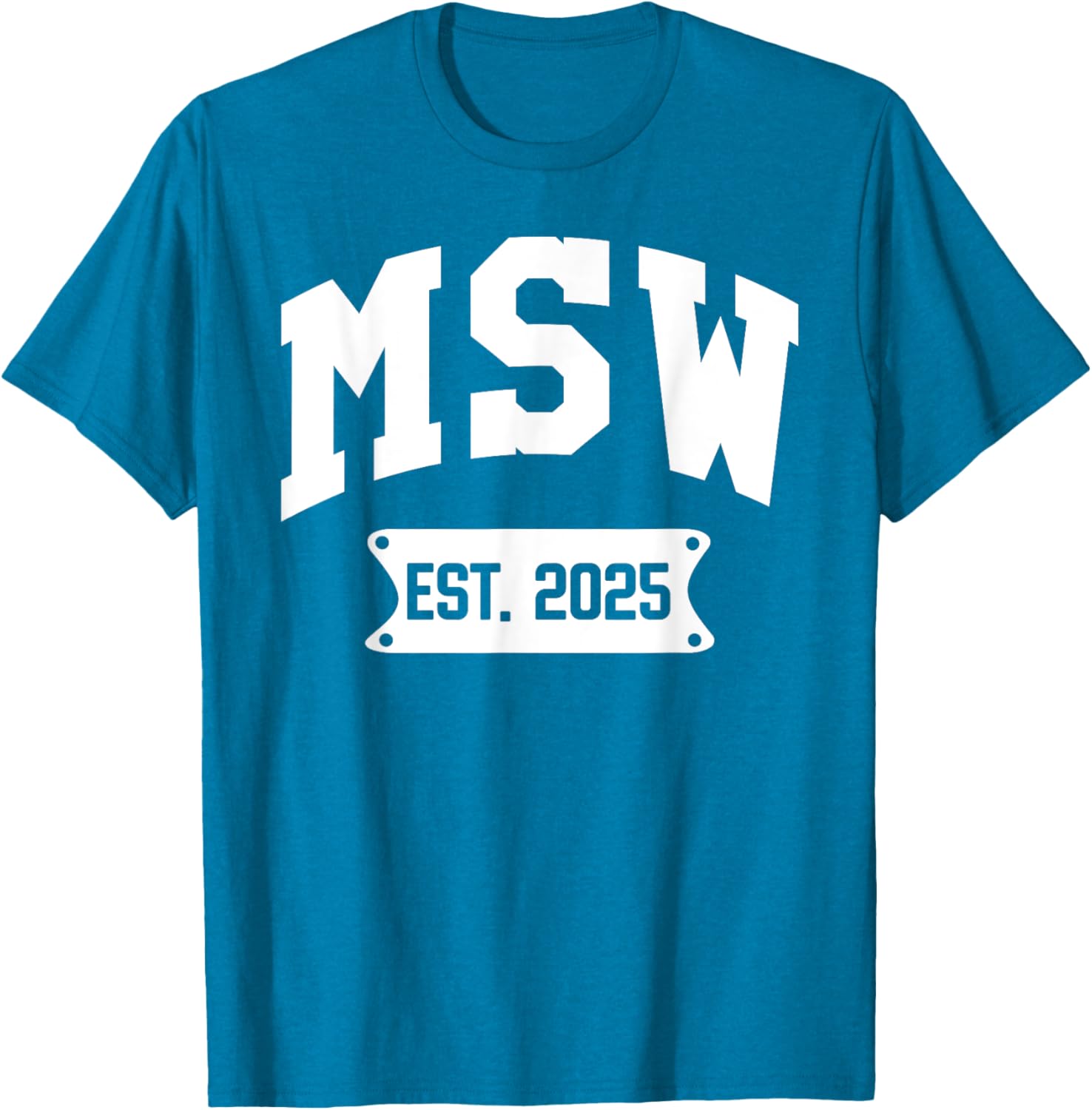 MSW 2025 Graduation T-Shirt for Master of Social Work Alumni - 2