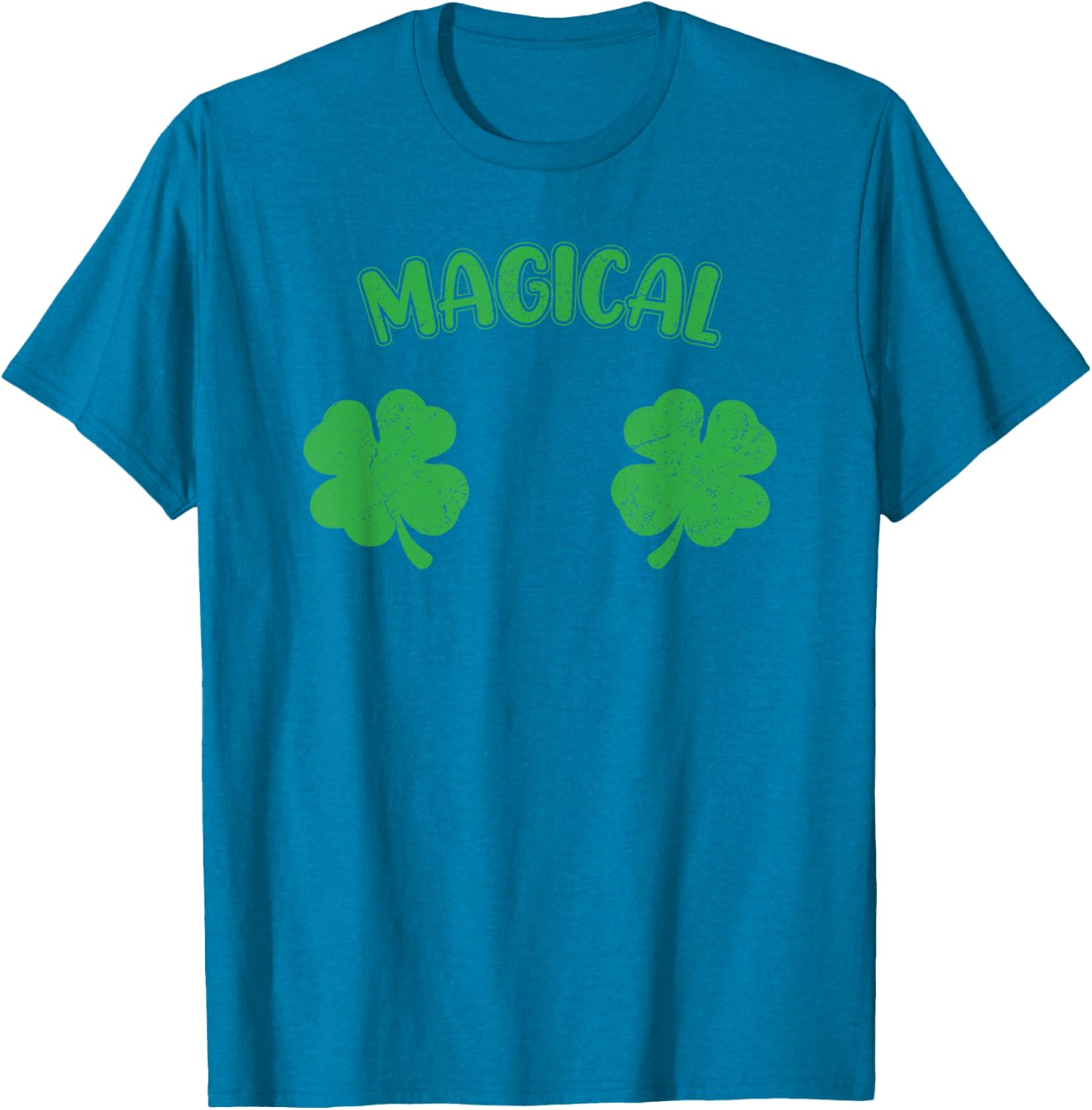 St Patricks Day Shamrock Boobs T-Shirt - Fun Irish Apparel for All - 1